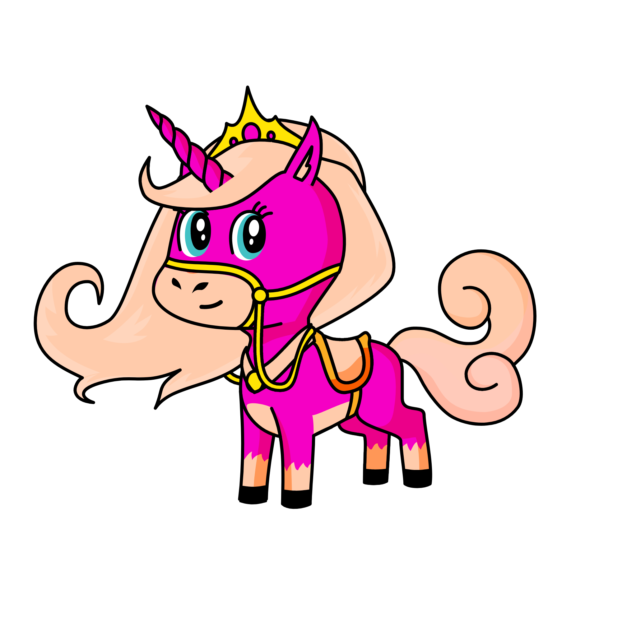 Blossom, the unicorn