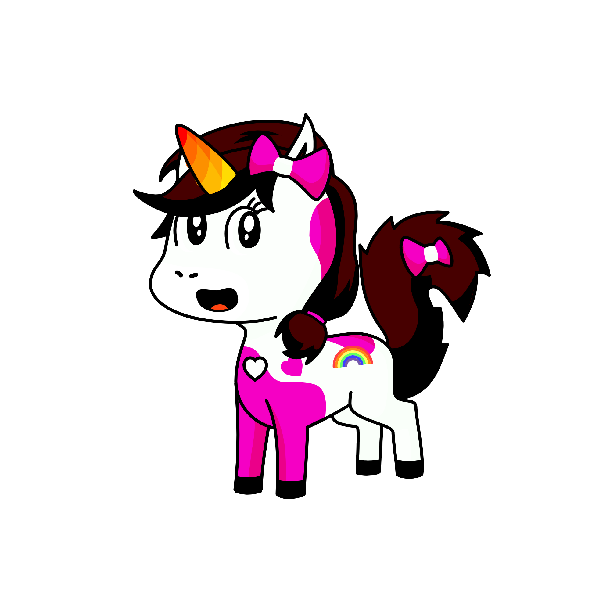 Creamy, the unicorn