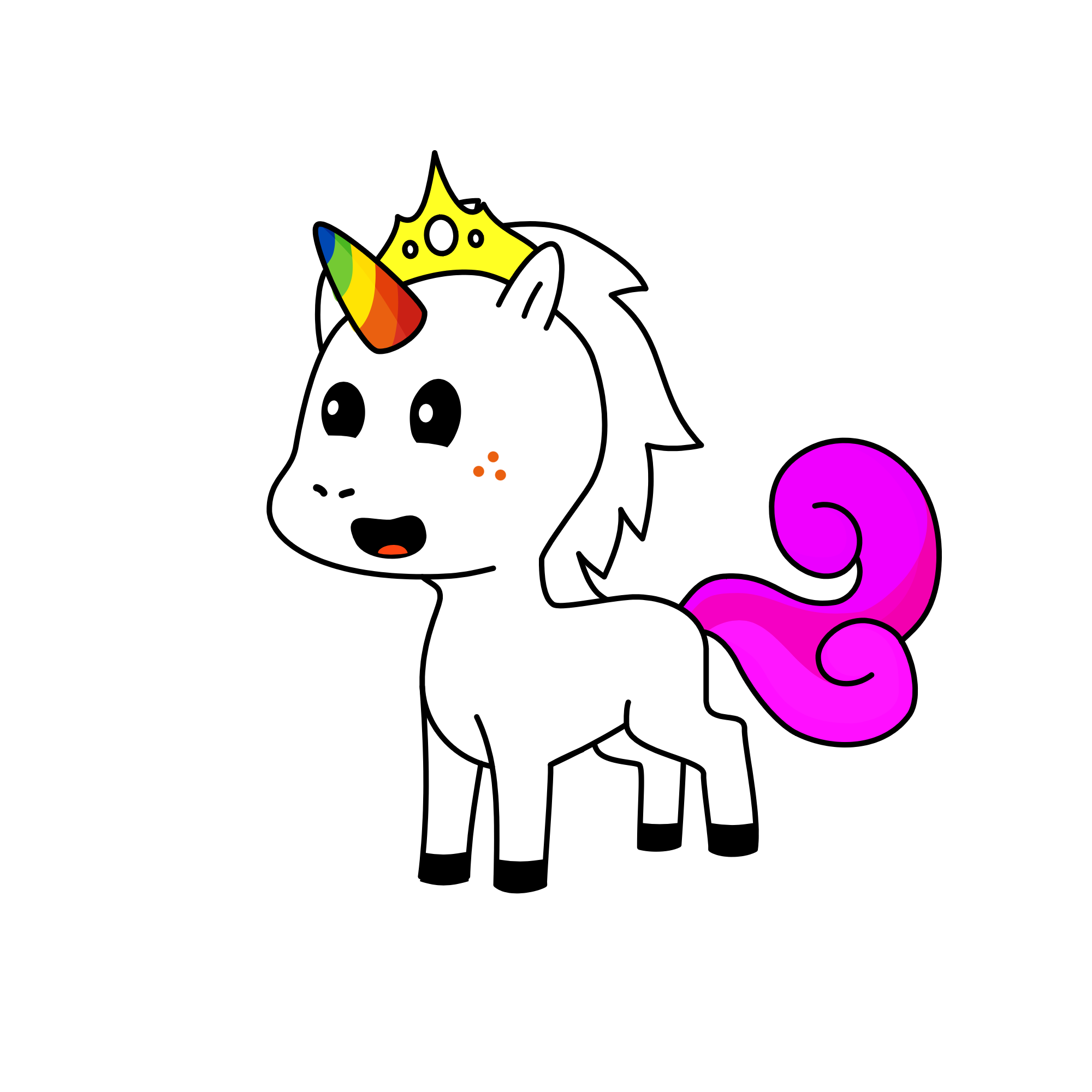 Leila’s Unicorn Sister, the unicorn