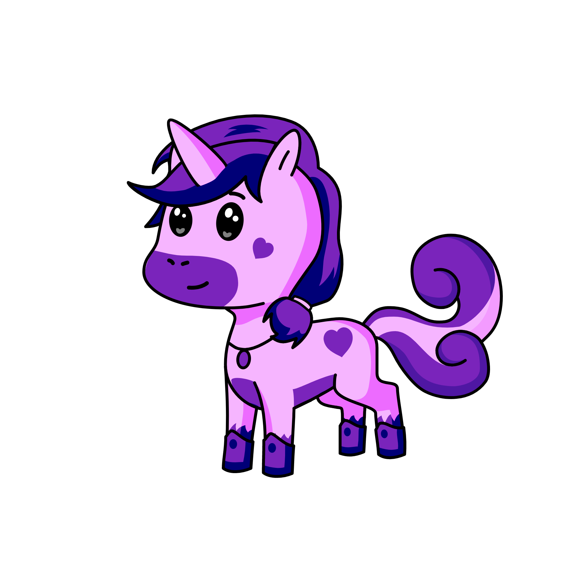 cutest one , the unicorn