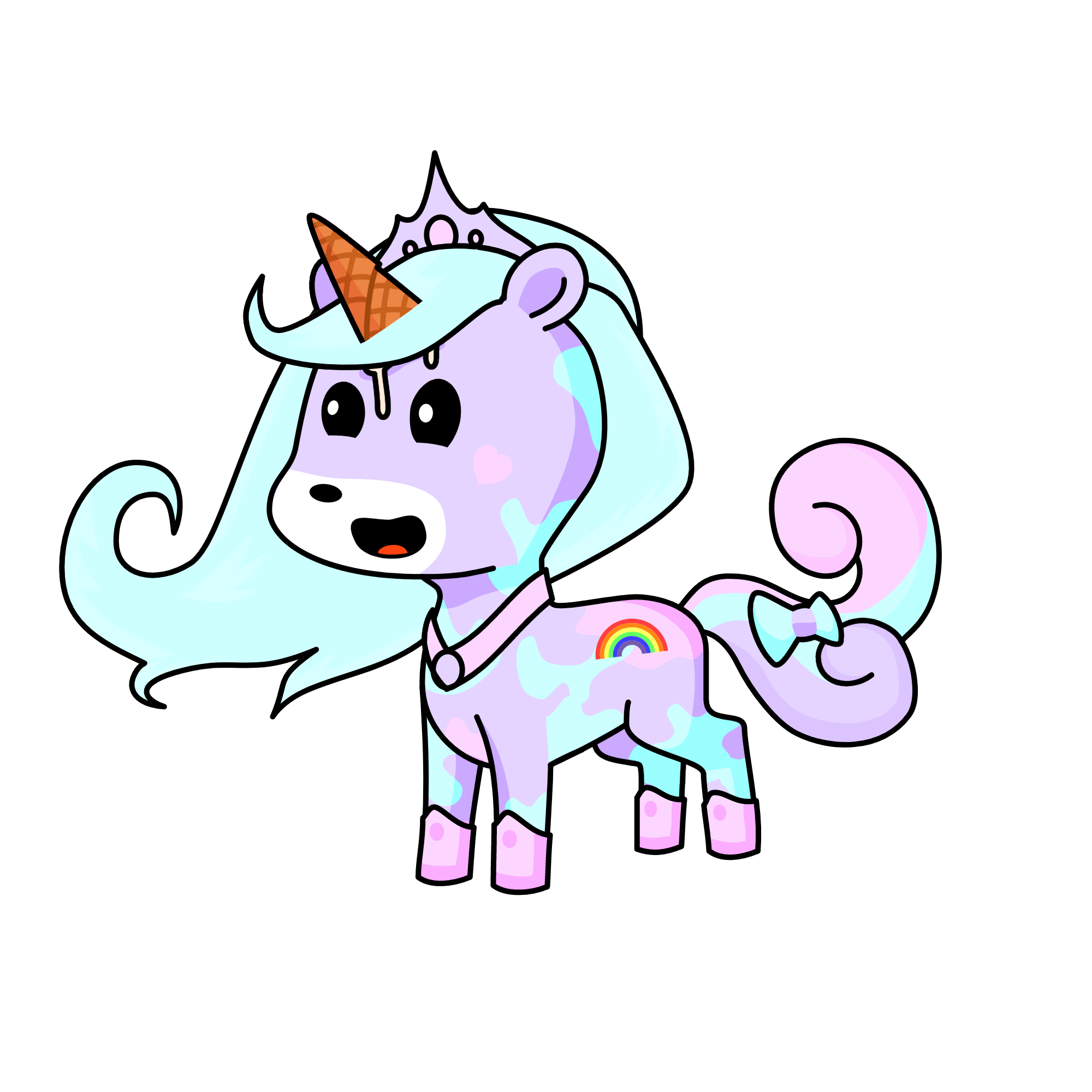 cotton candy, the unicorn