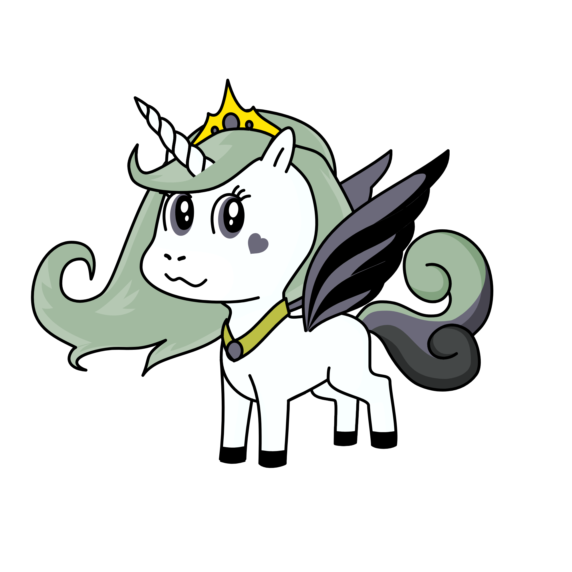 Cloudy, the wind unicorn🌬🦄, the unicorn