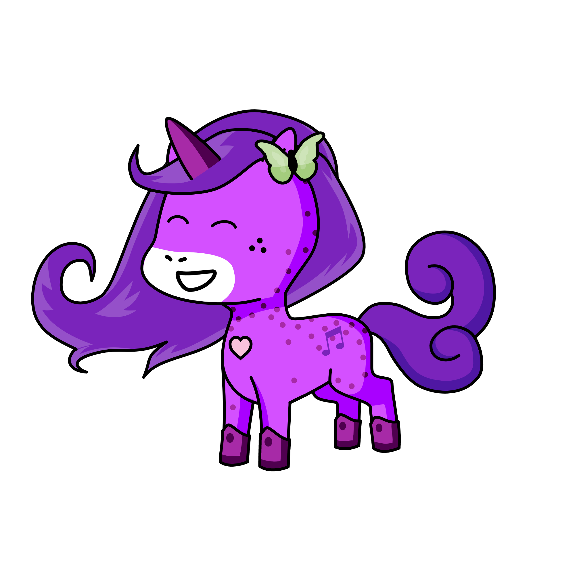 Loves maths, the unicorn