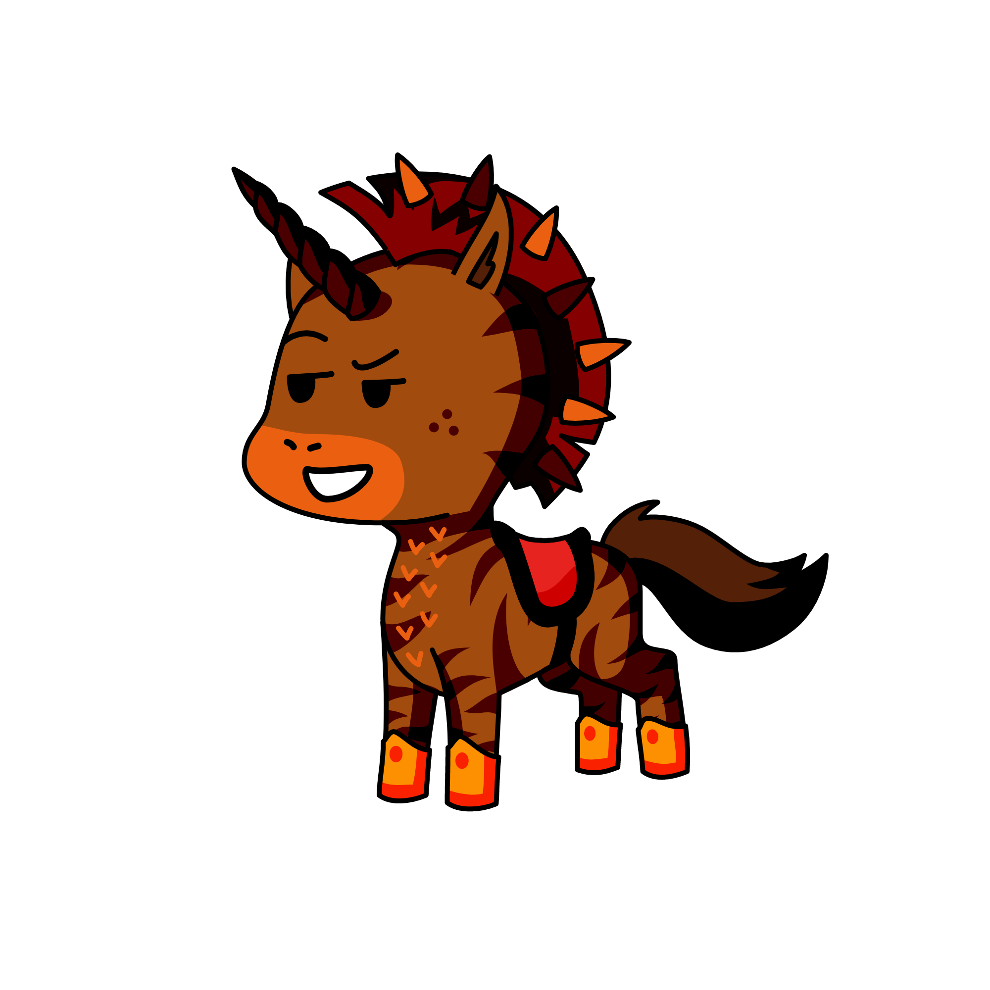 Dusty, the unicorn