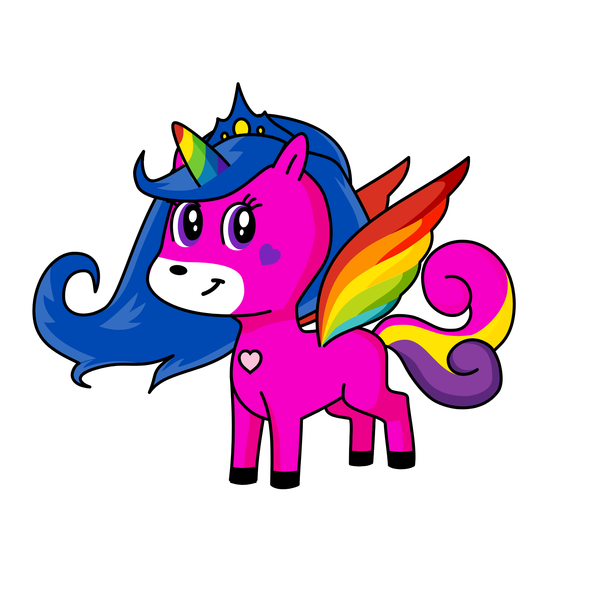 Yashvi's pet alicorn! Cupcake sprikles, the unicorn