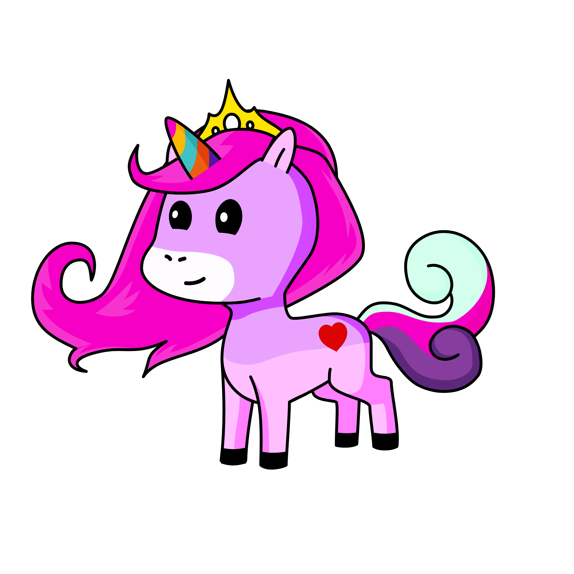 Pamuk, the unicorn