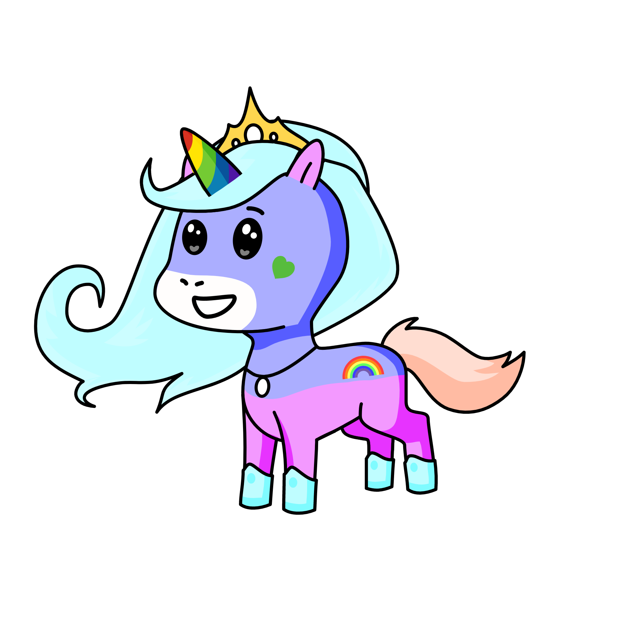 Bestie, the unicorn