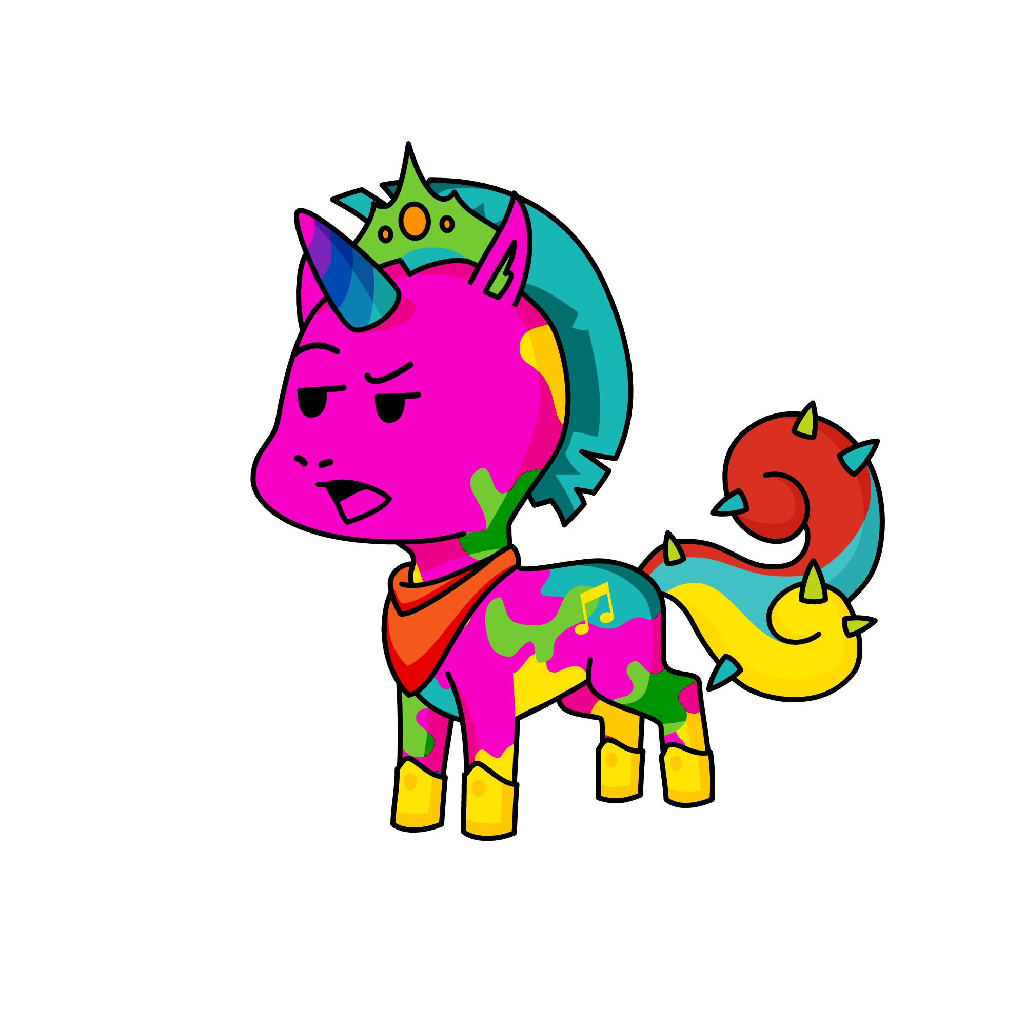 Mr.sassy, the unicorn