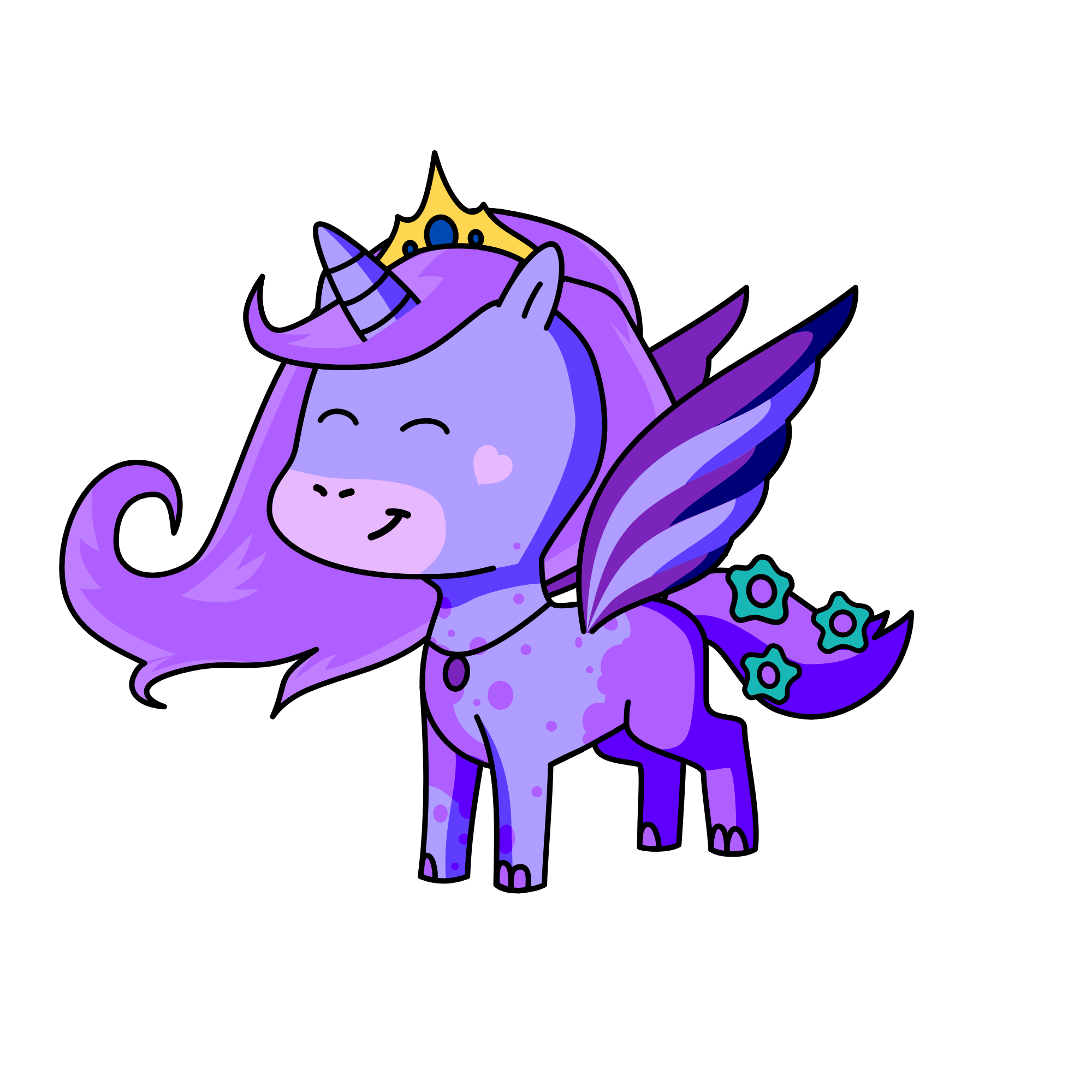 Galaxy, the unicorn