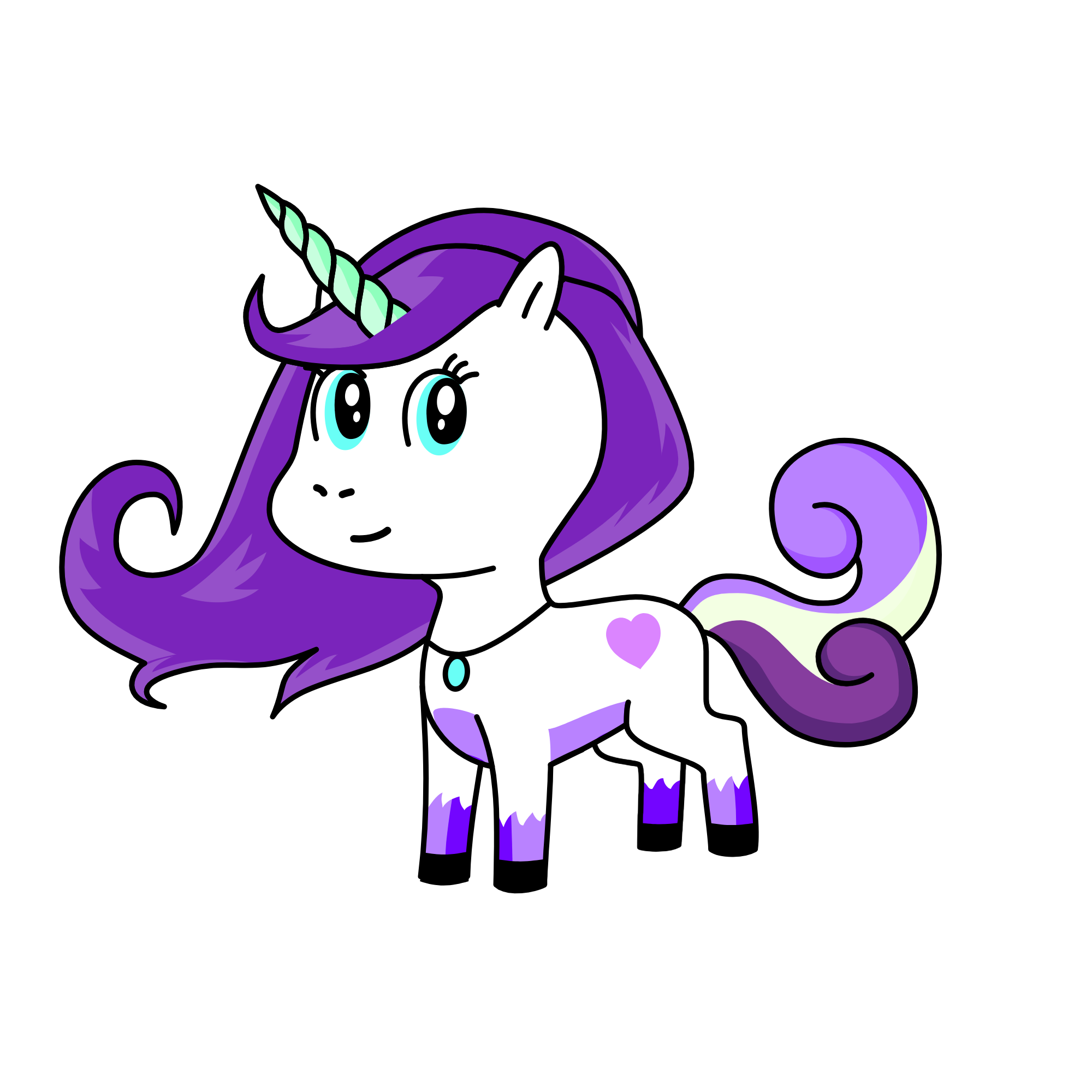 Kristal, the unicorn