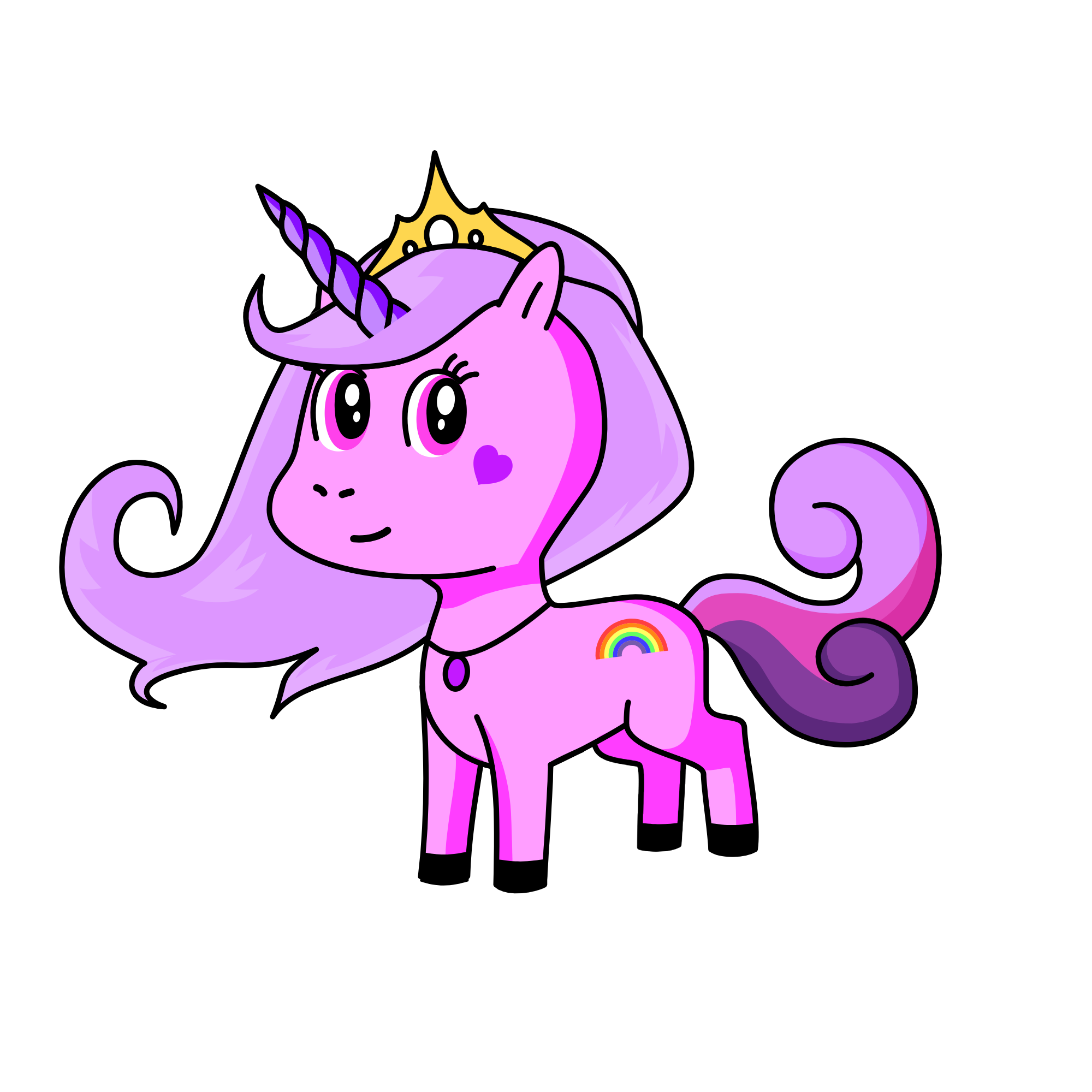 Princess Candy, the unicorn