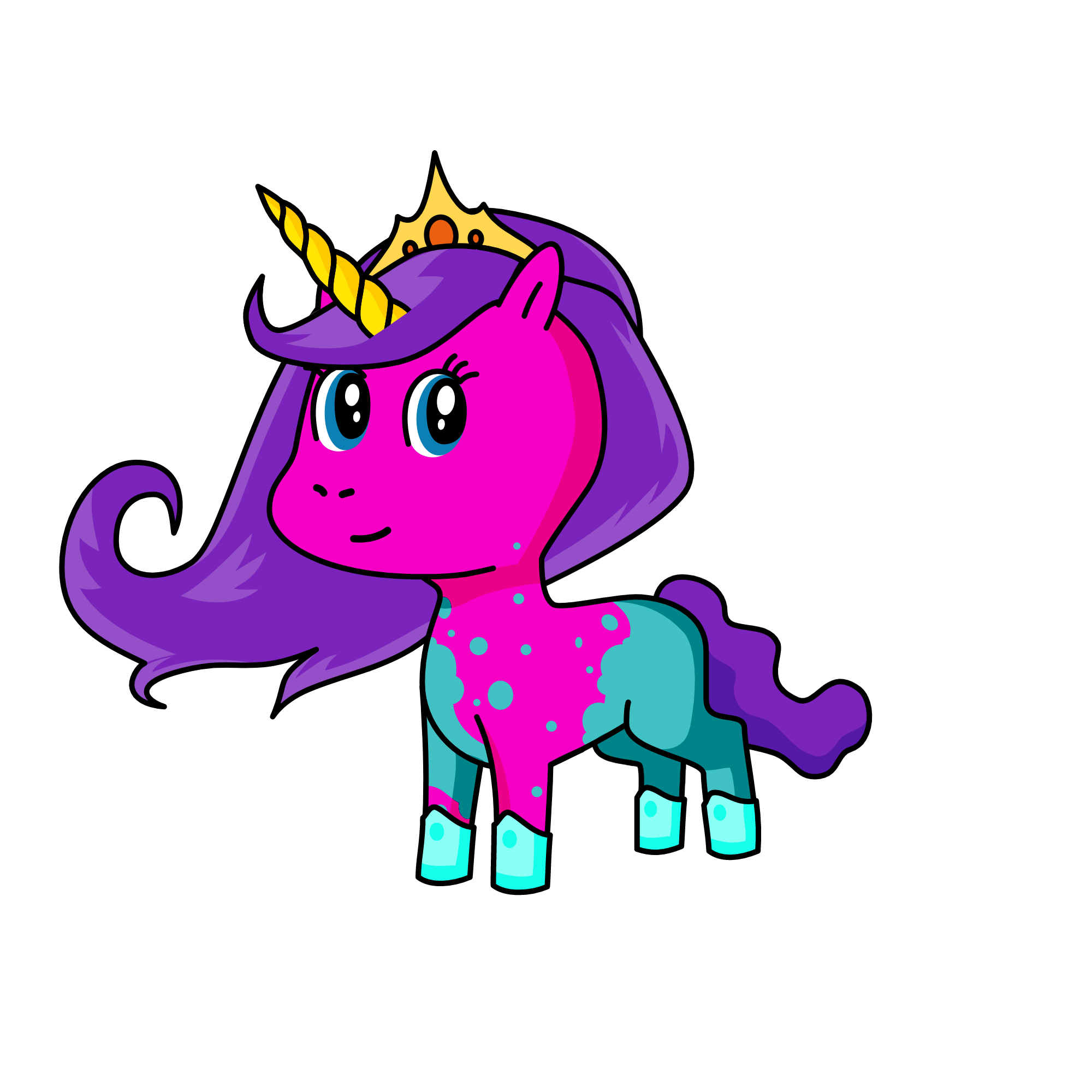 CORNY, the unicorn