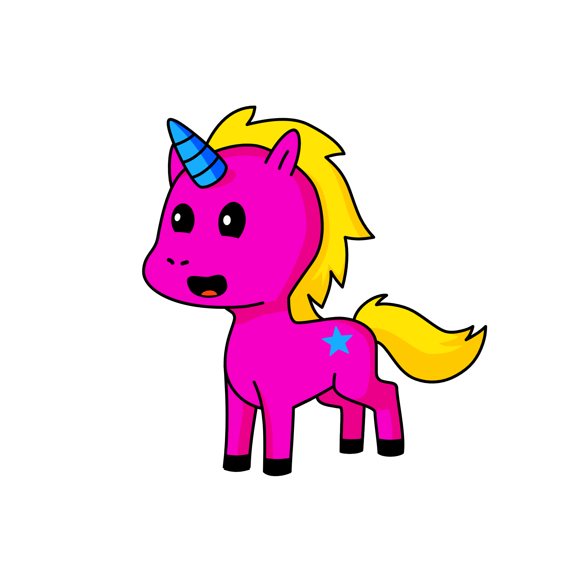Prince Of Cuteness, the unicorn