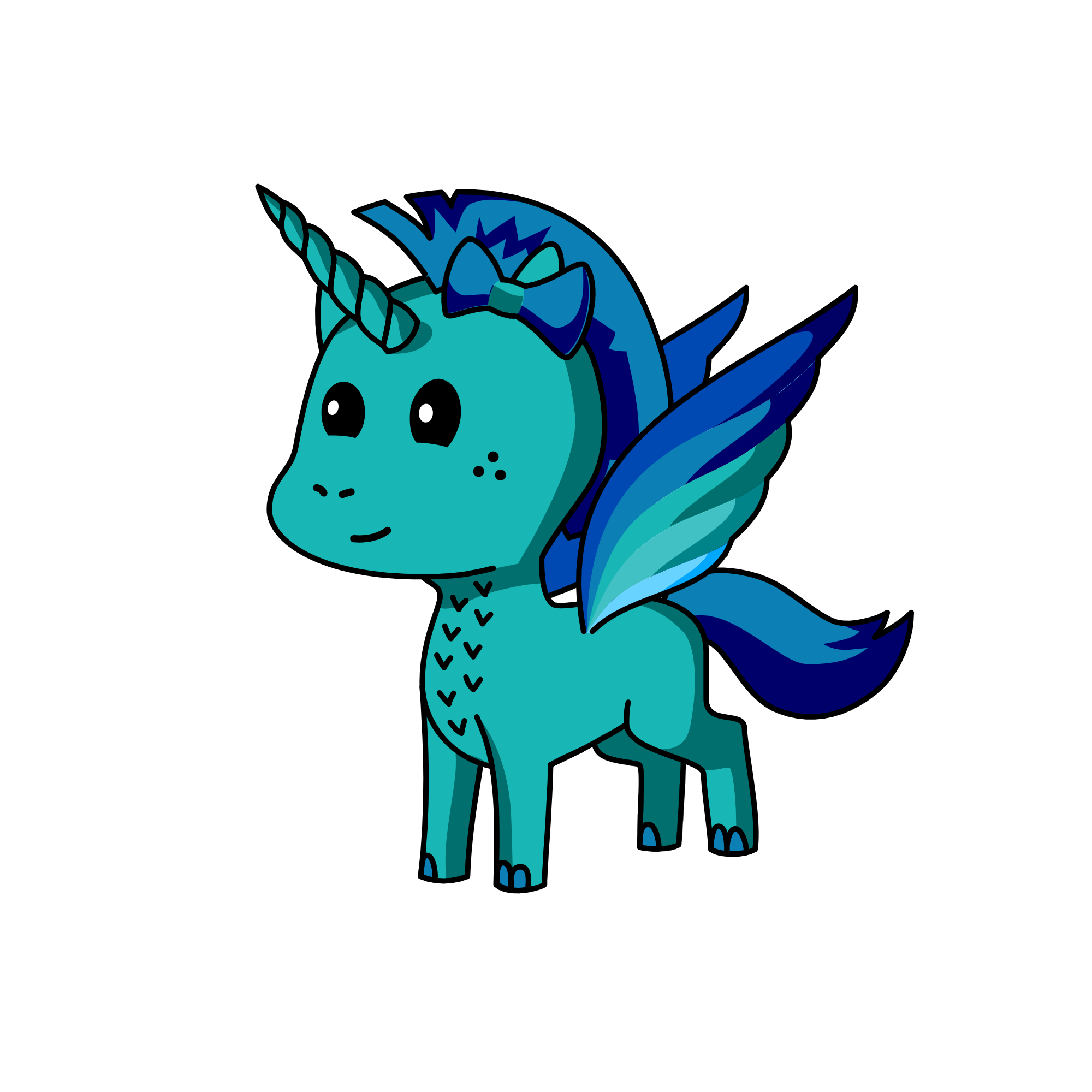 Auqua, the unicorn