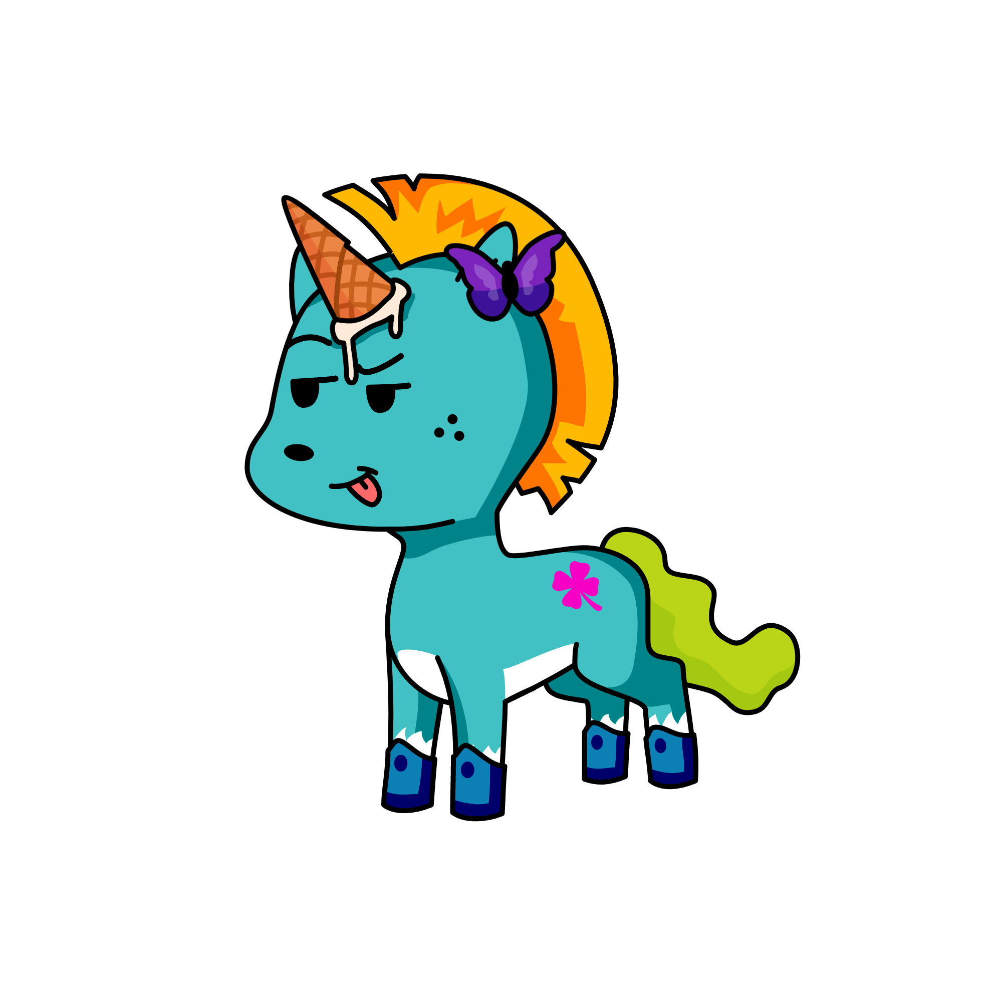 i lick myself everyday! pls eat me im ice cream, the unicorn