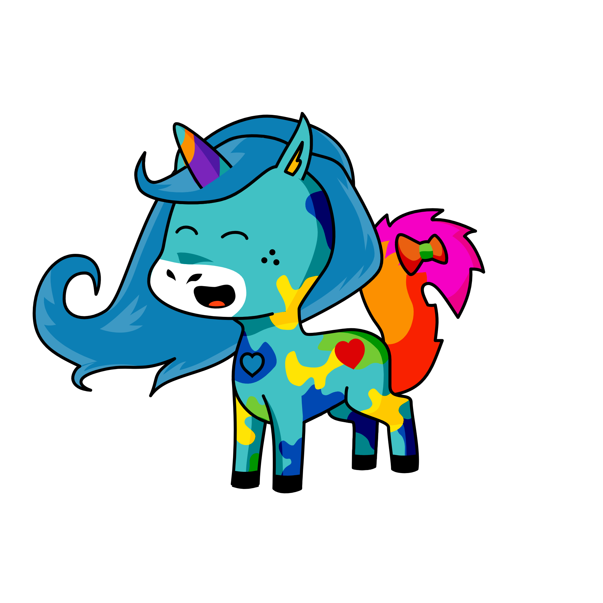 spatters, the unicorn