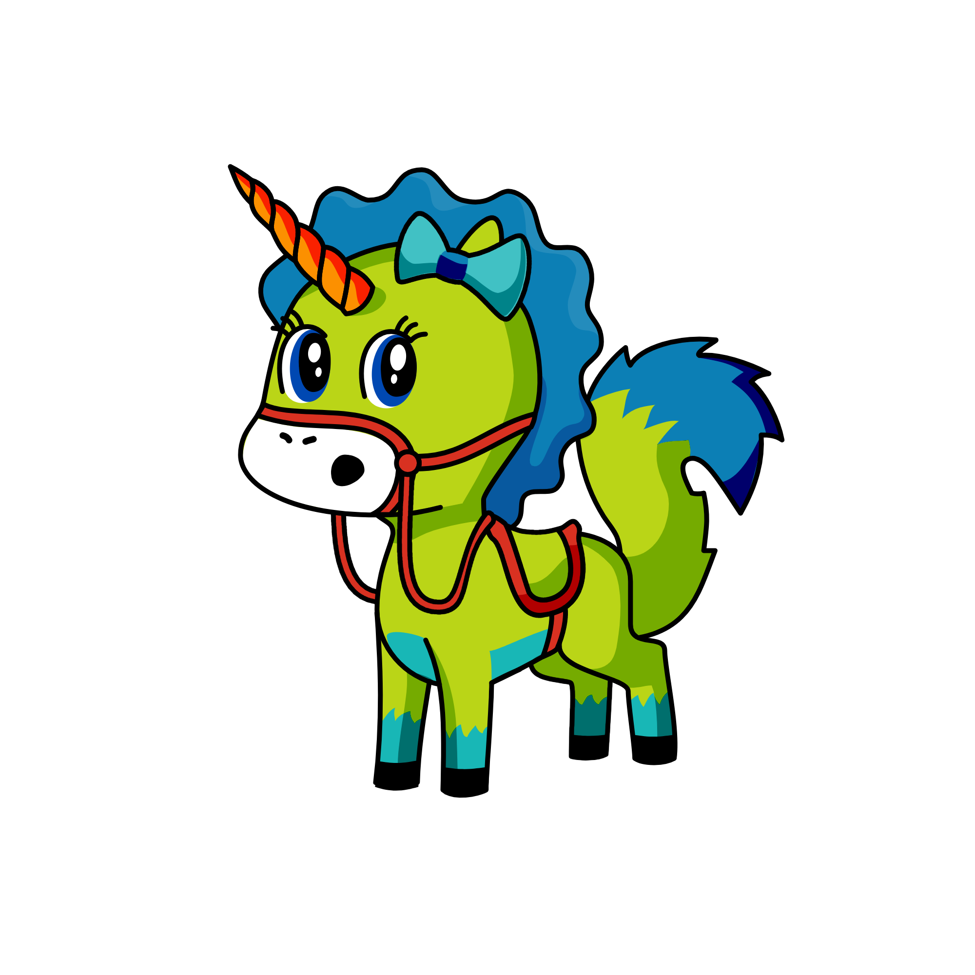 Foxy, the unicorn