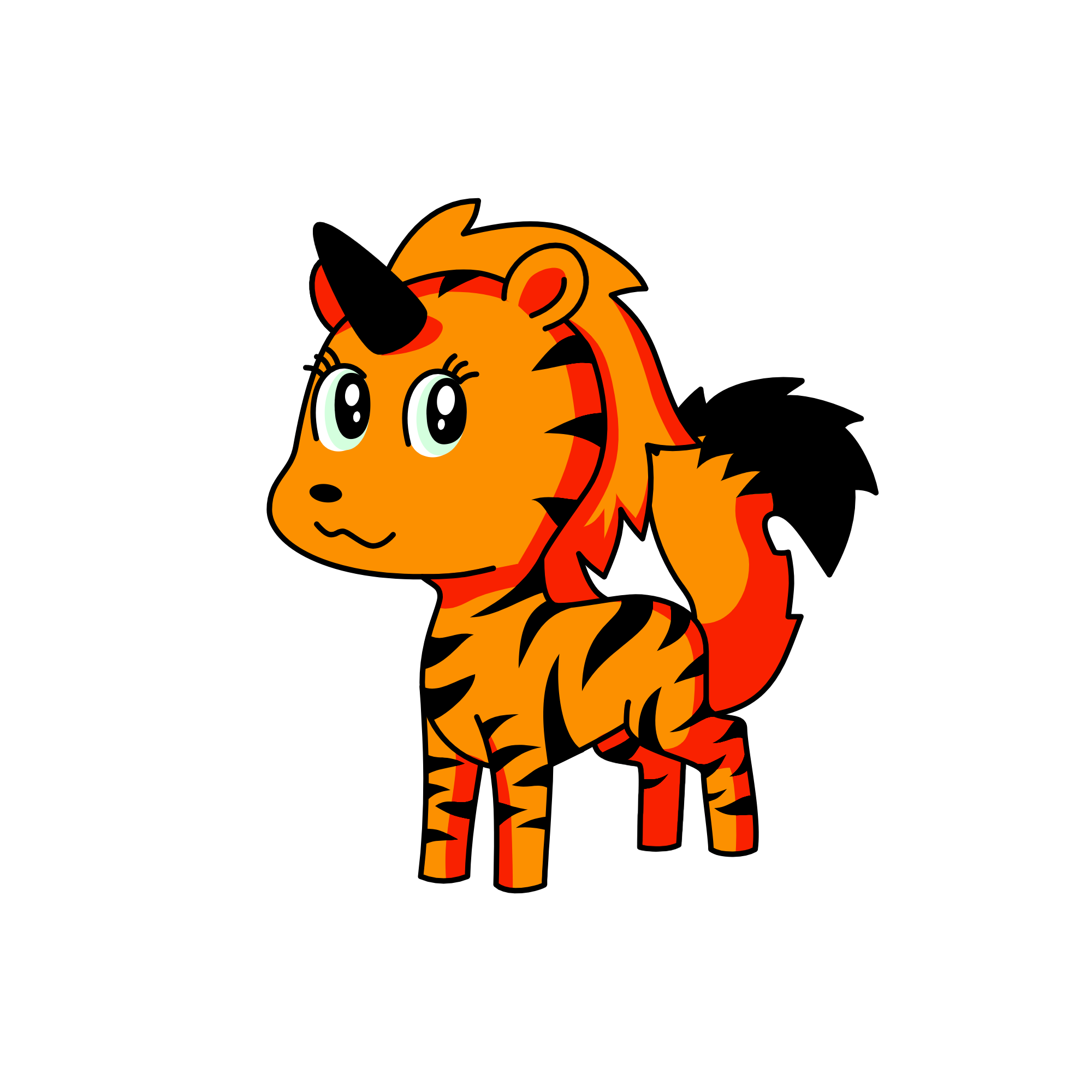 Ugly, the unicorn