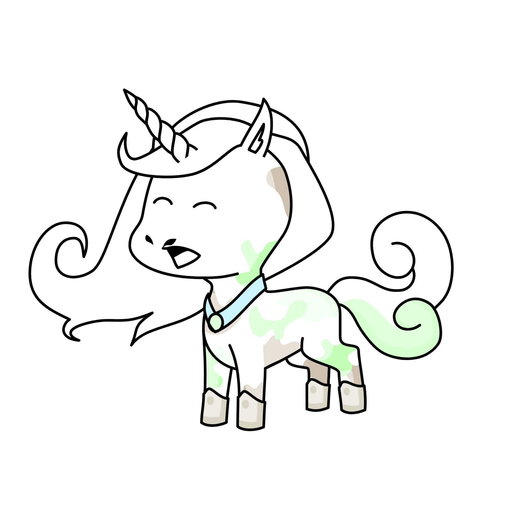 Ghosthorn, the unicorn