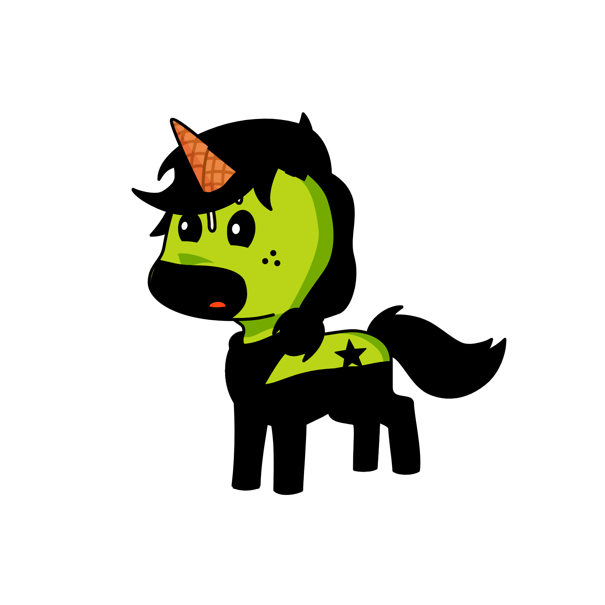 night-a-corn, the unicorn