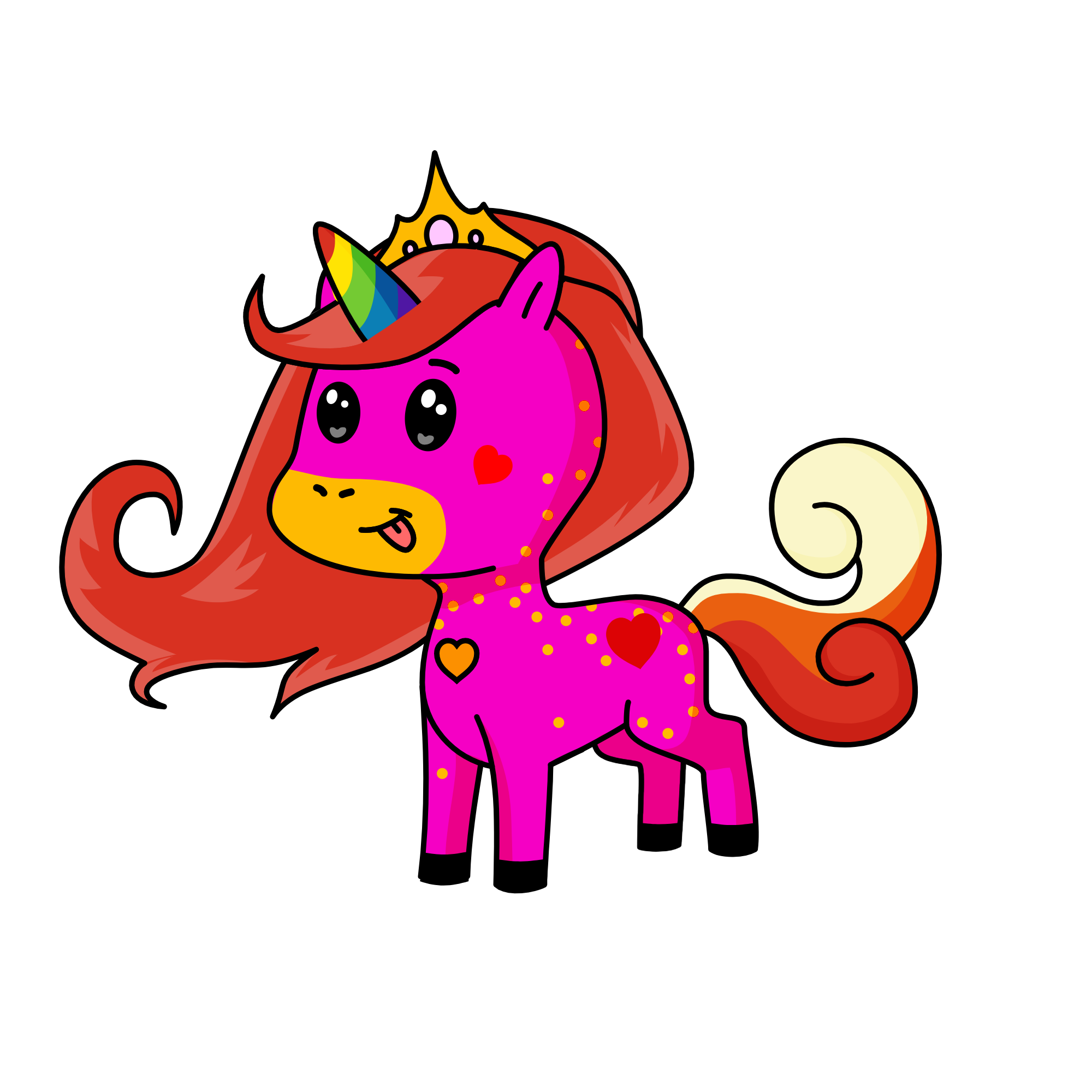 πρυγκήπισα Μαίρι, the unicorn