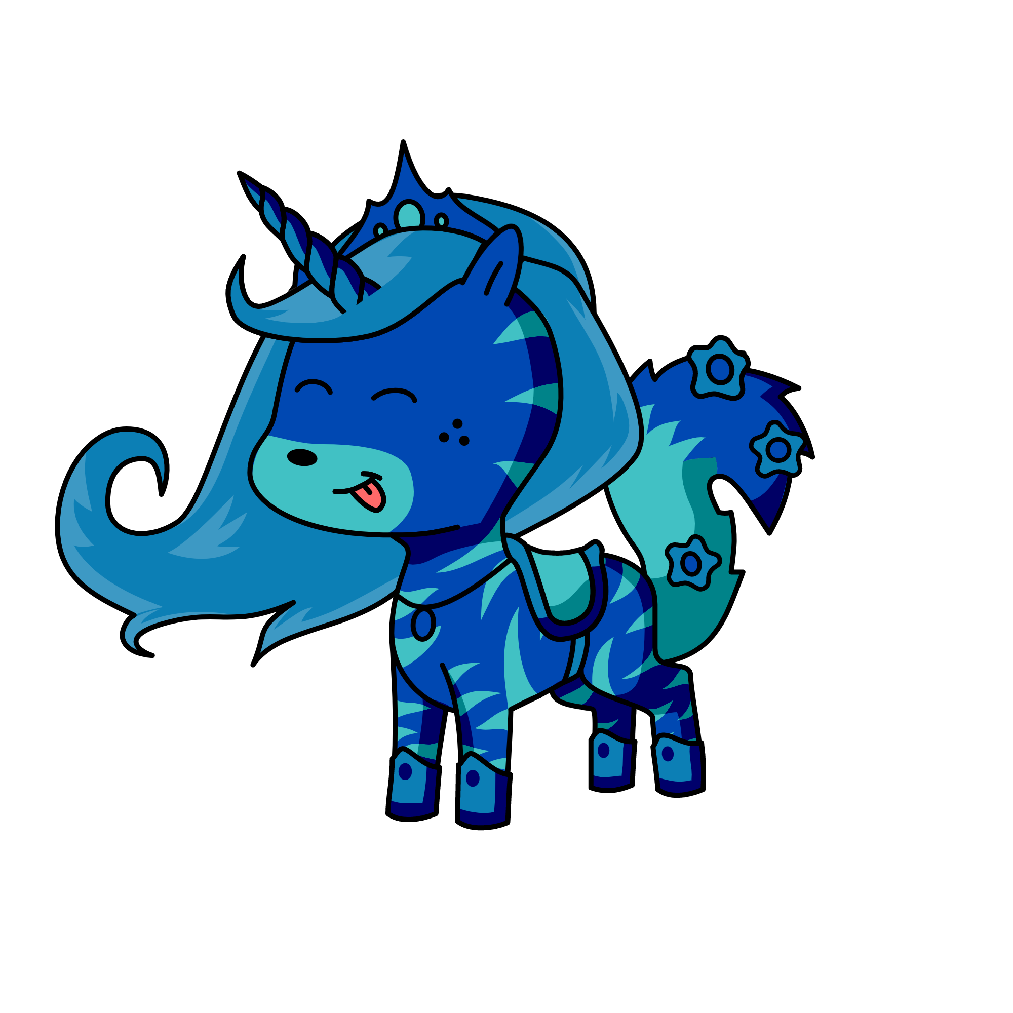 moon, the unicorn