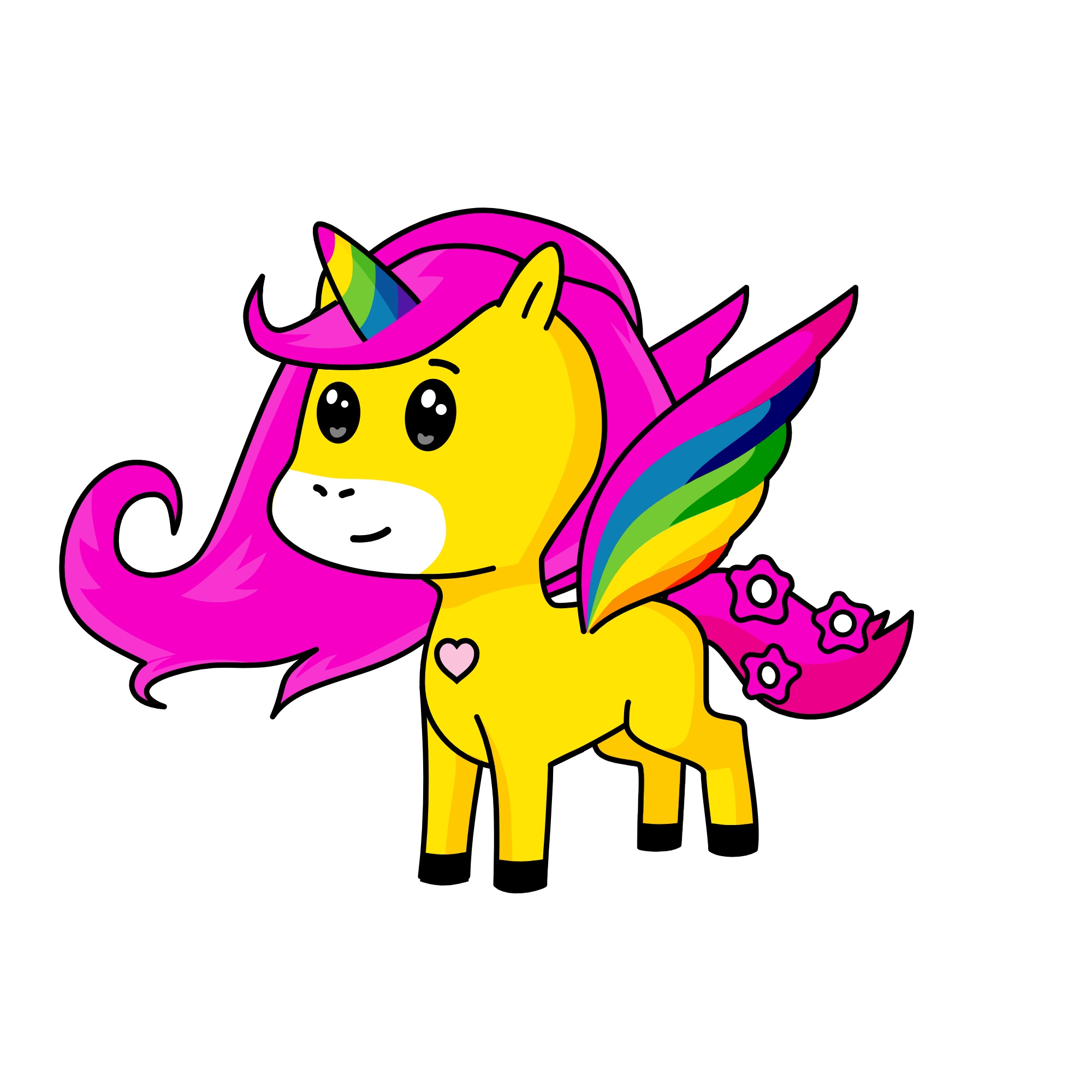 Bella Parker, the unicorn