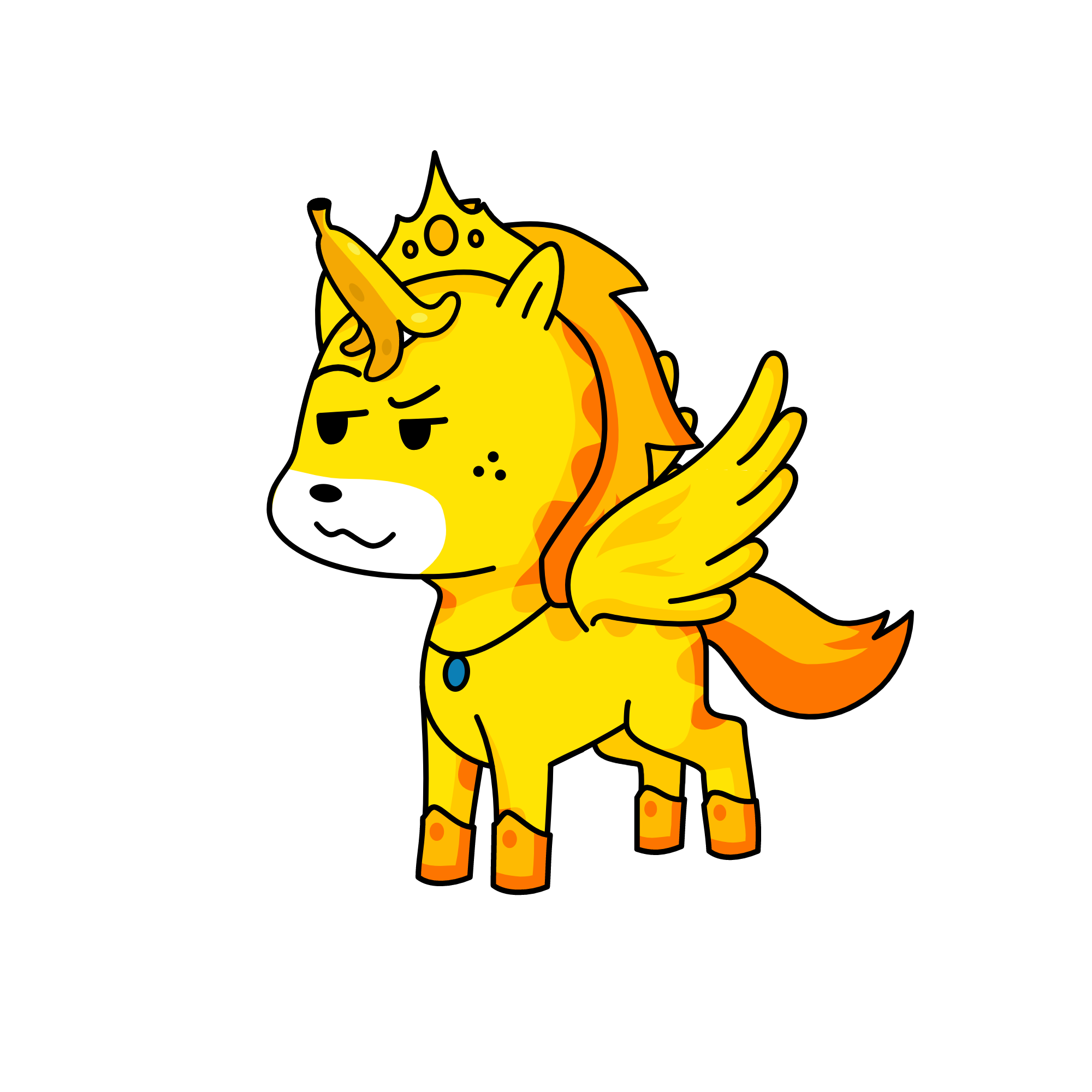 Bananay, the unicorn