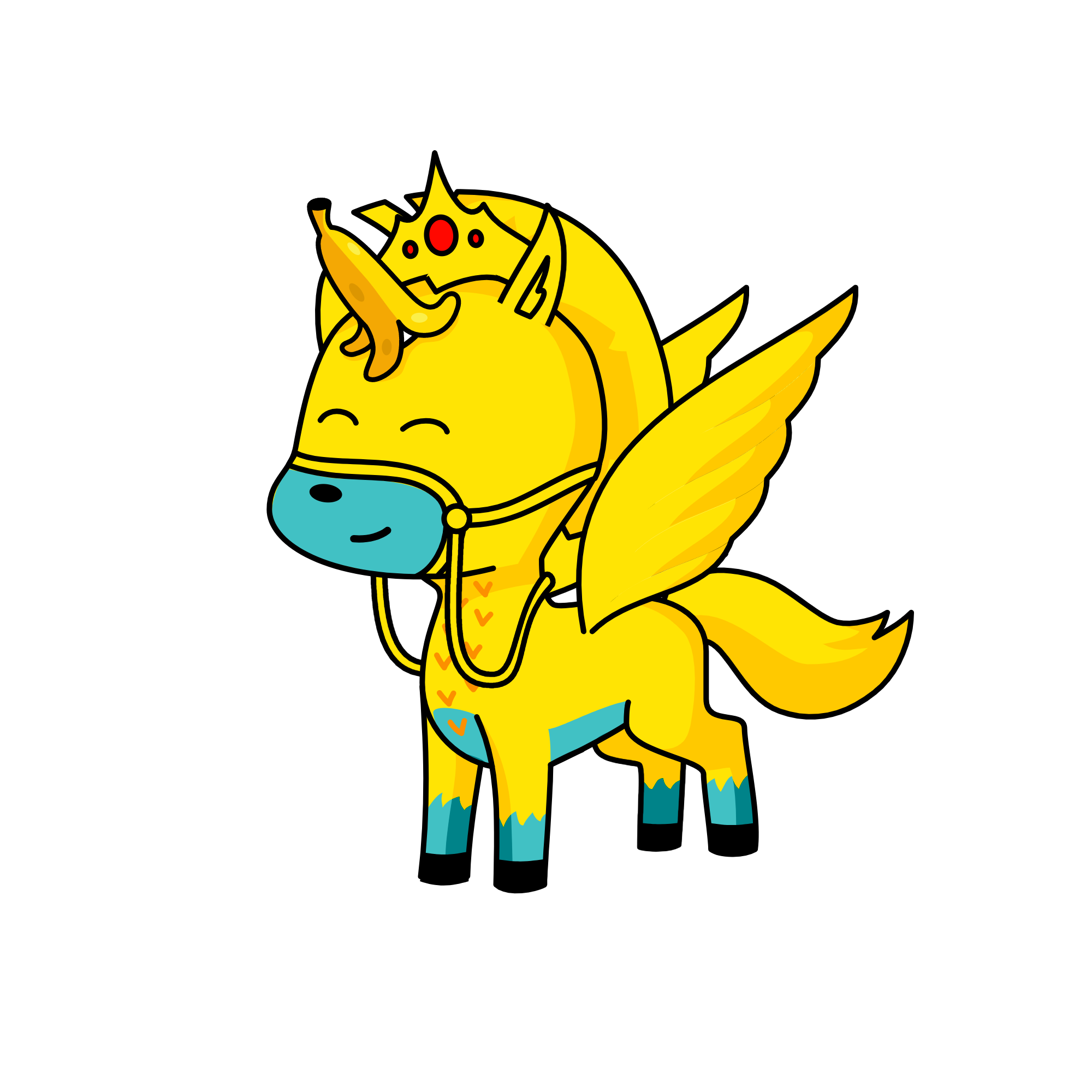 Banana, the unicorn