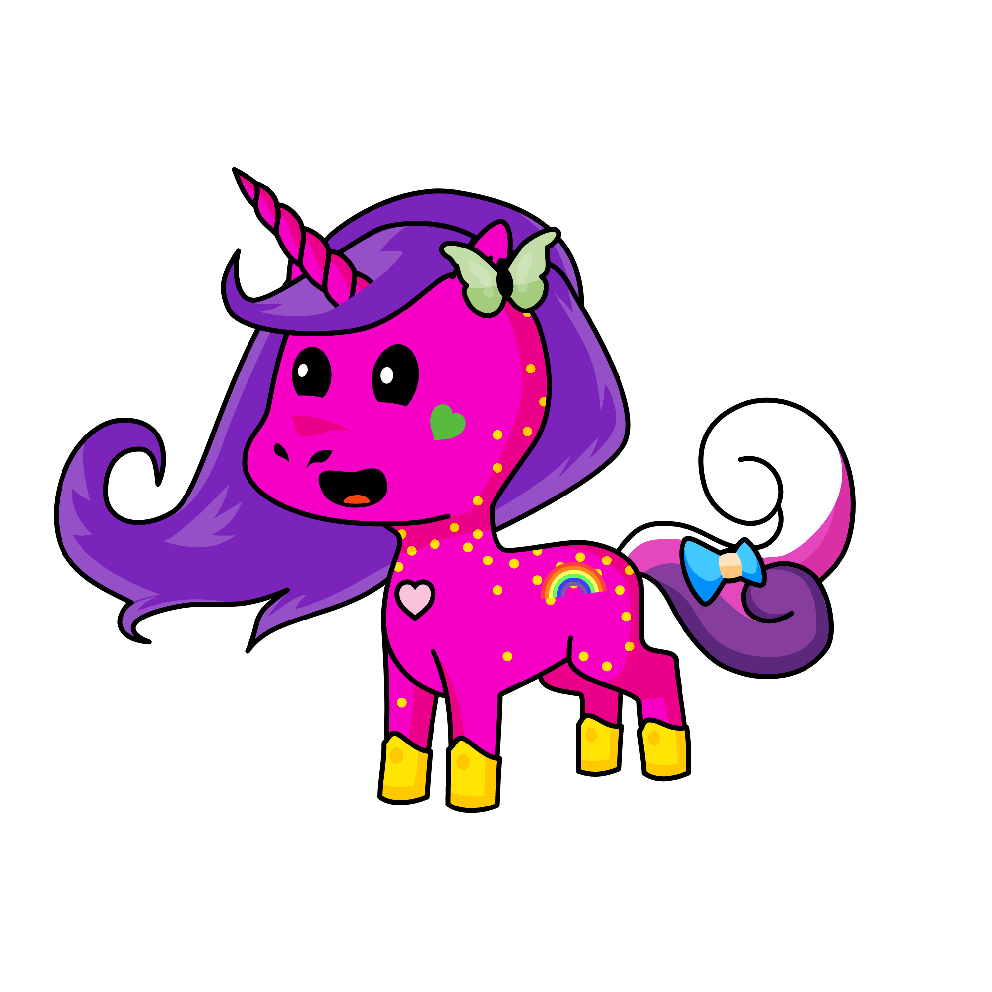 beautiful, the unicorn