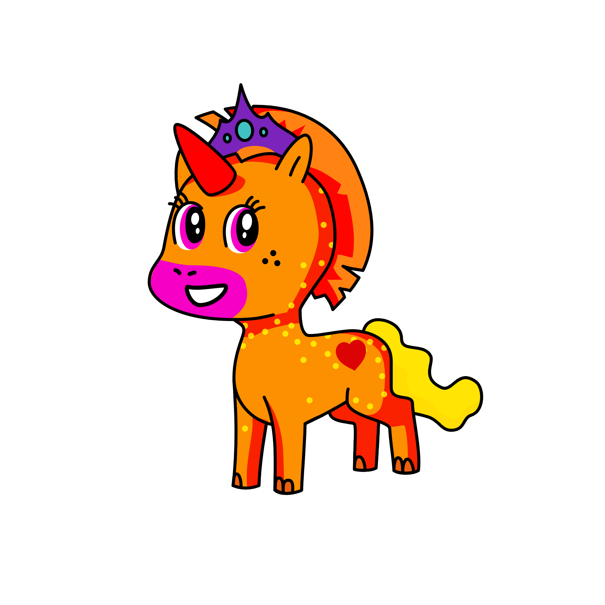 chicken, the unicorn