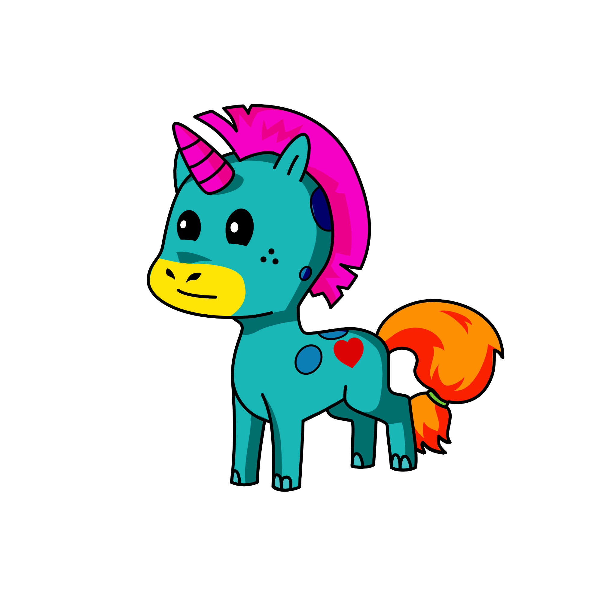 daddy!, the unicorn