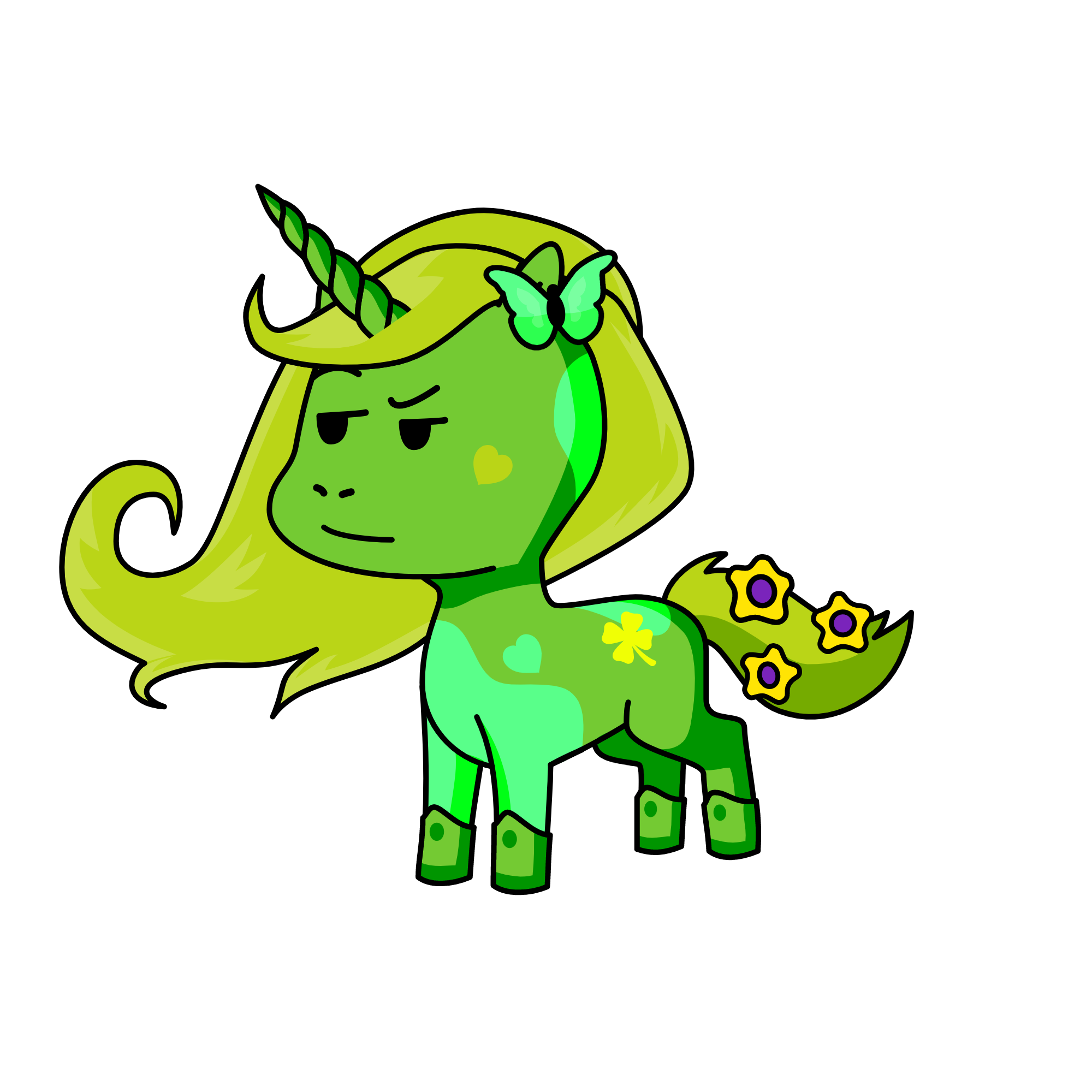 earth a corn, the unicorn