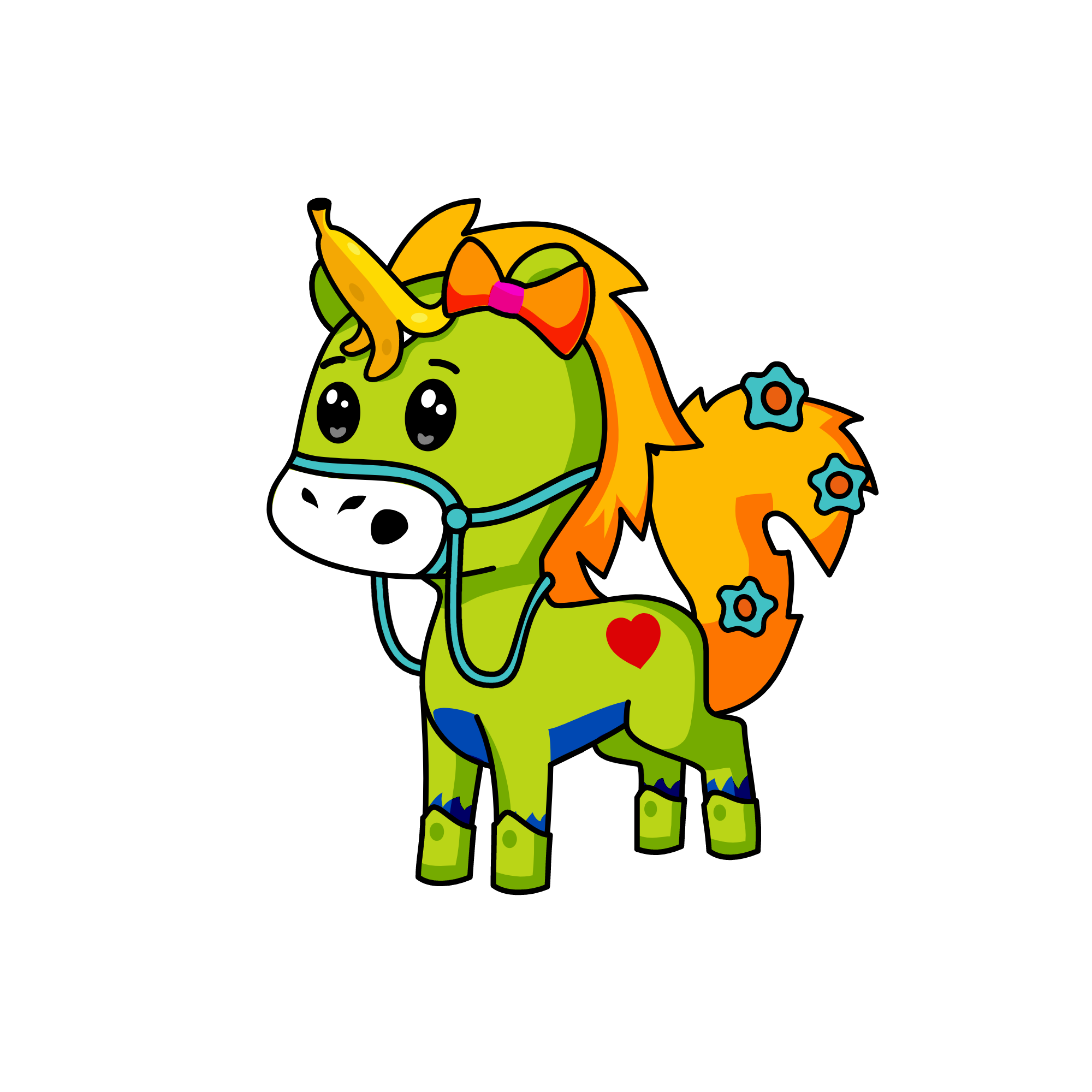 Noble, the unicorn