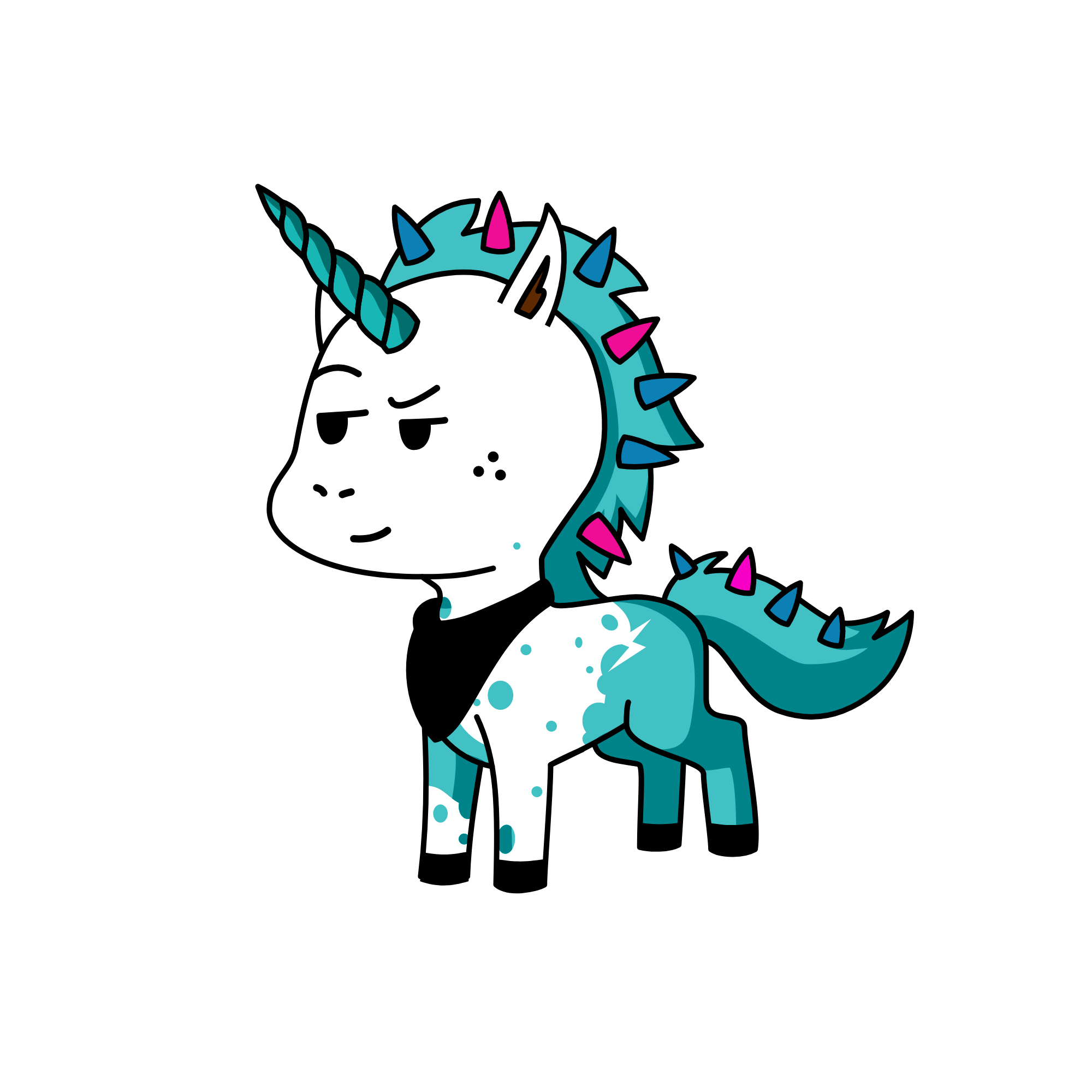 Moon, the unicorn