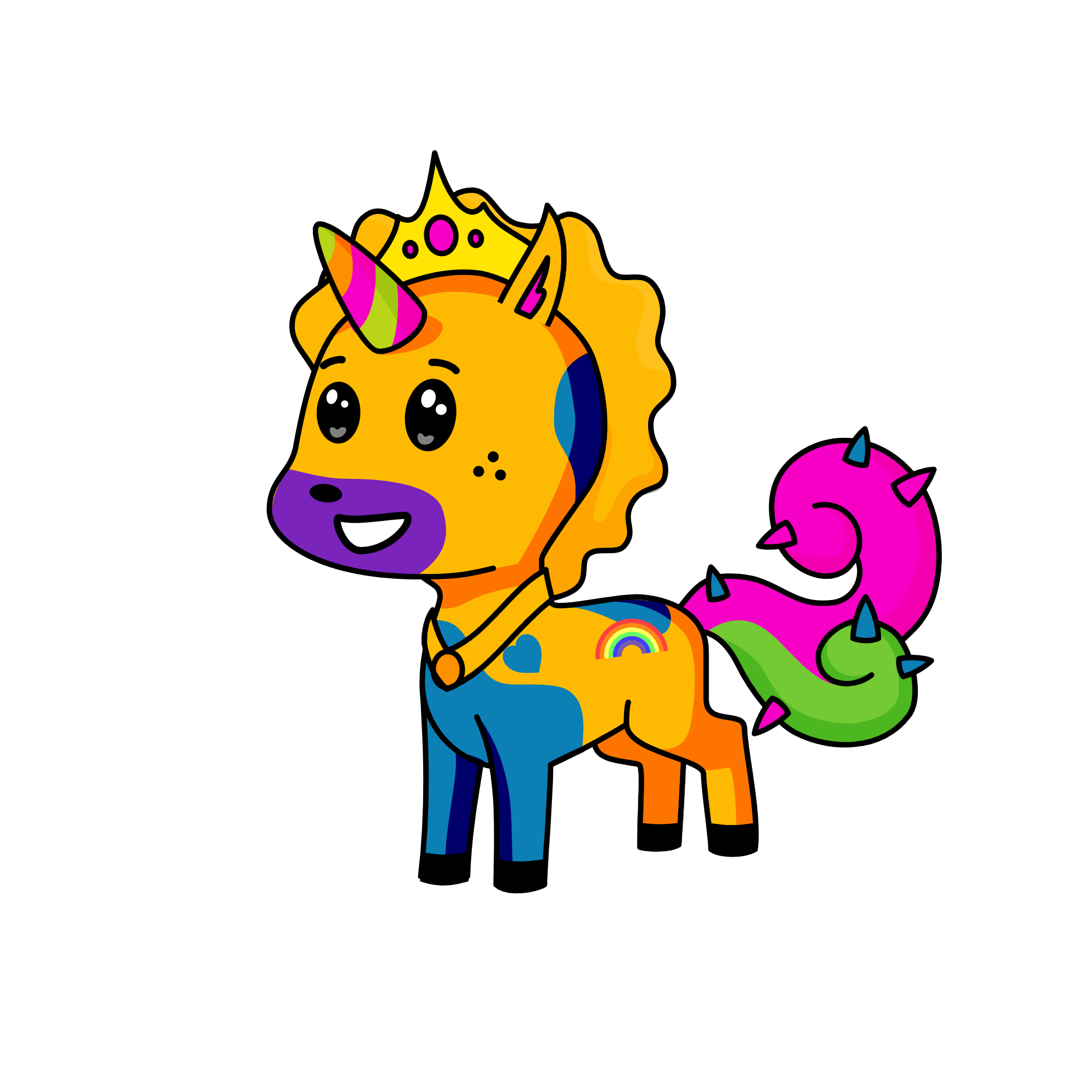 Sherbert, the unicorn