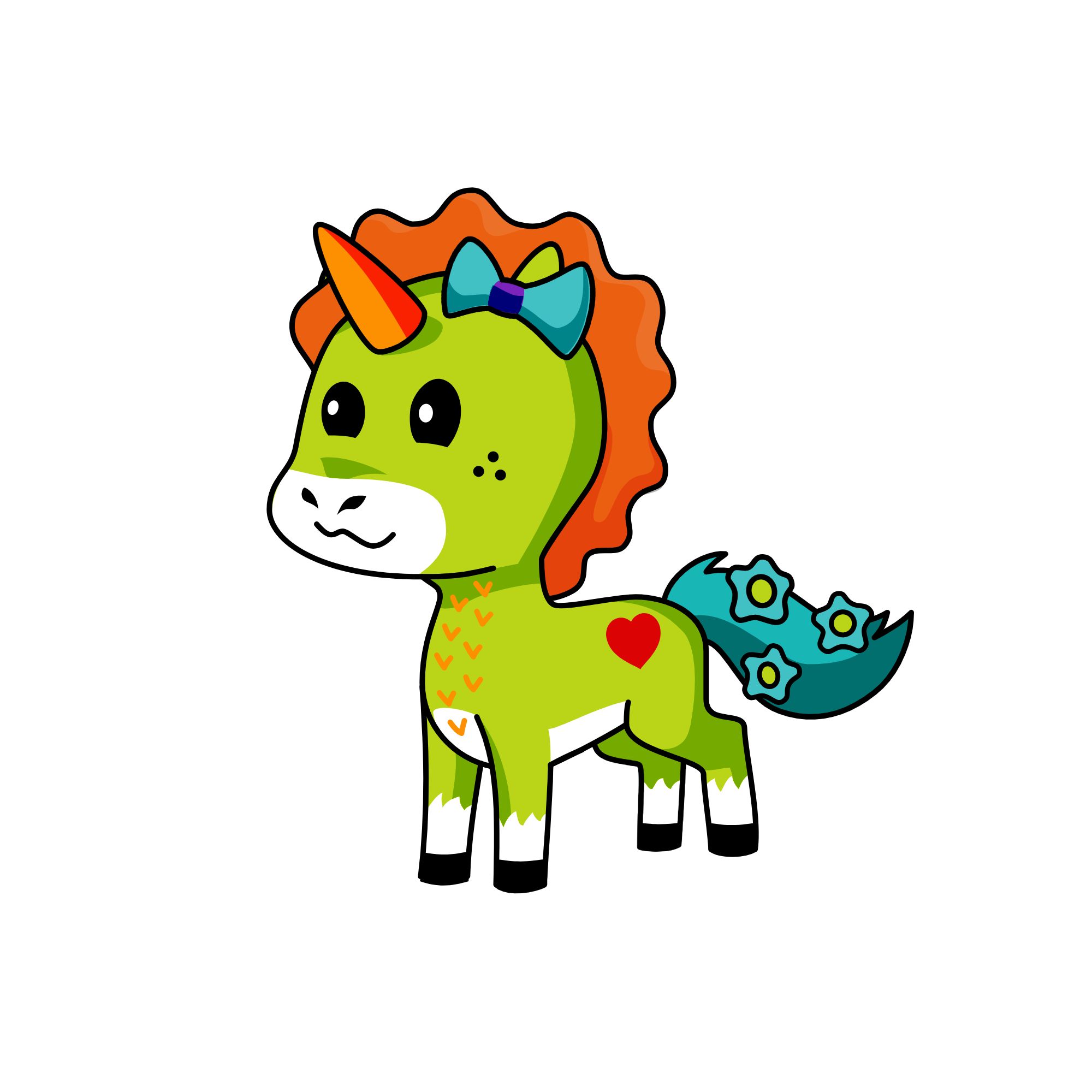Heart, the unicorn