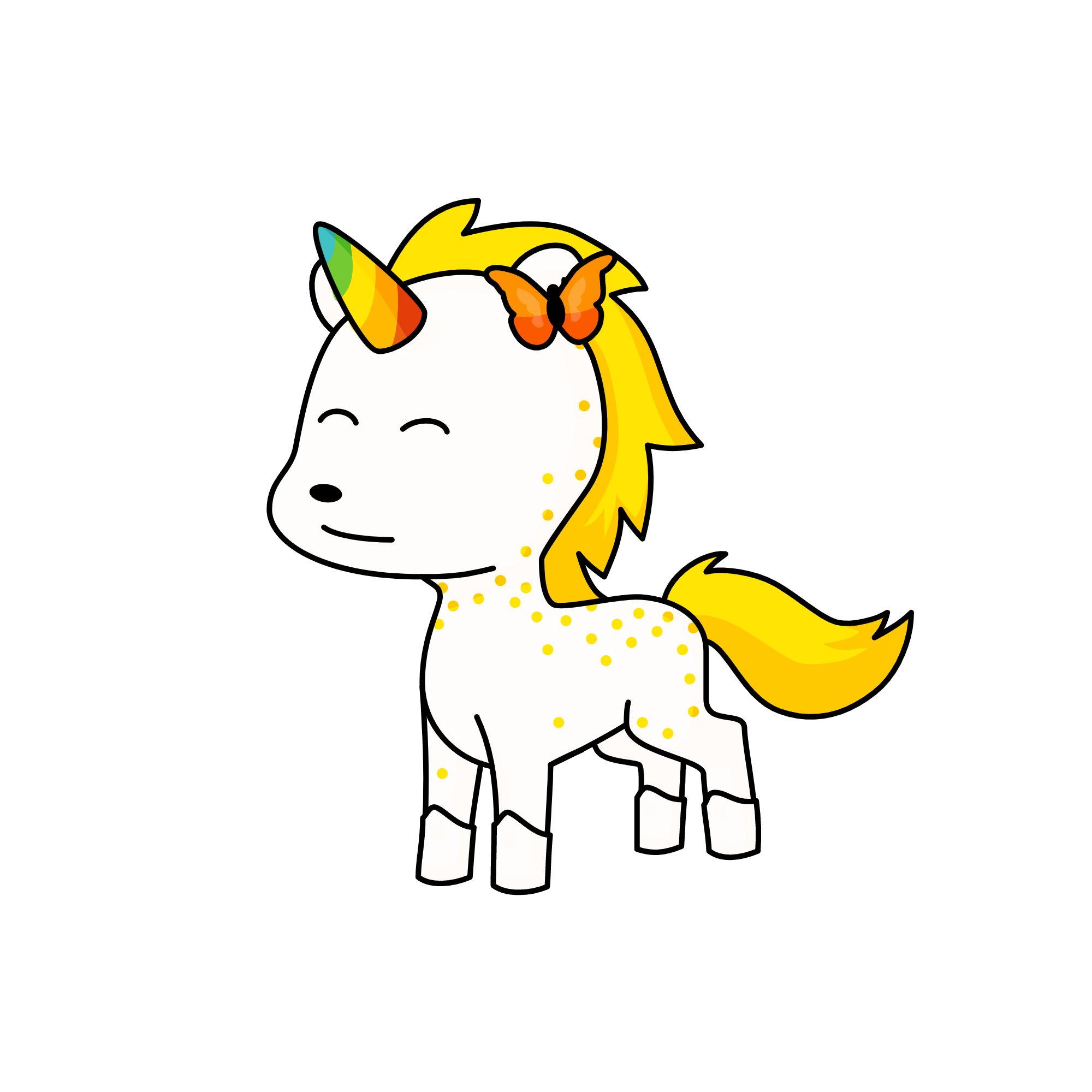 light, the unicorn