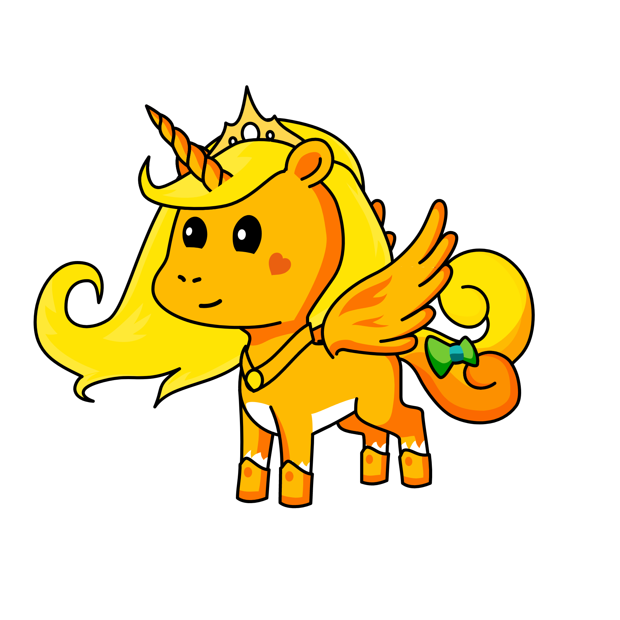 dessert queen, the unicorn