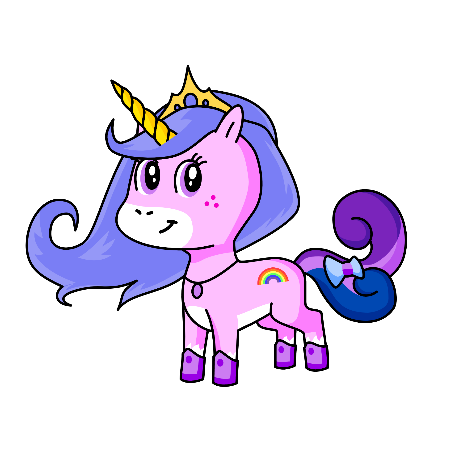 Sparkle, the unicorn