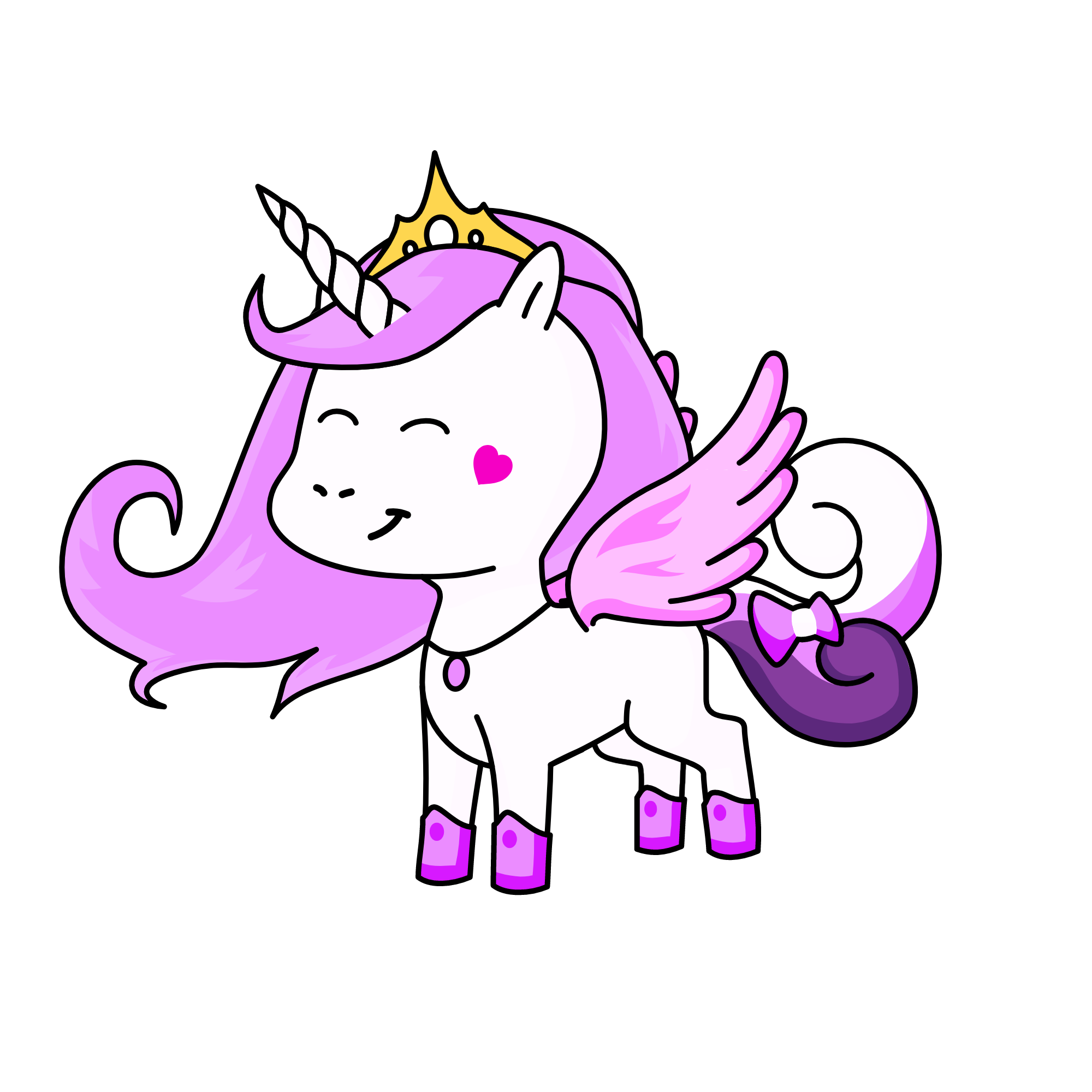 rose, the unicorn