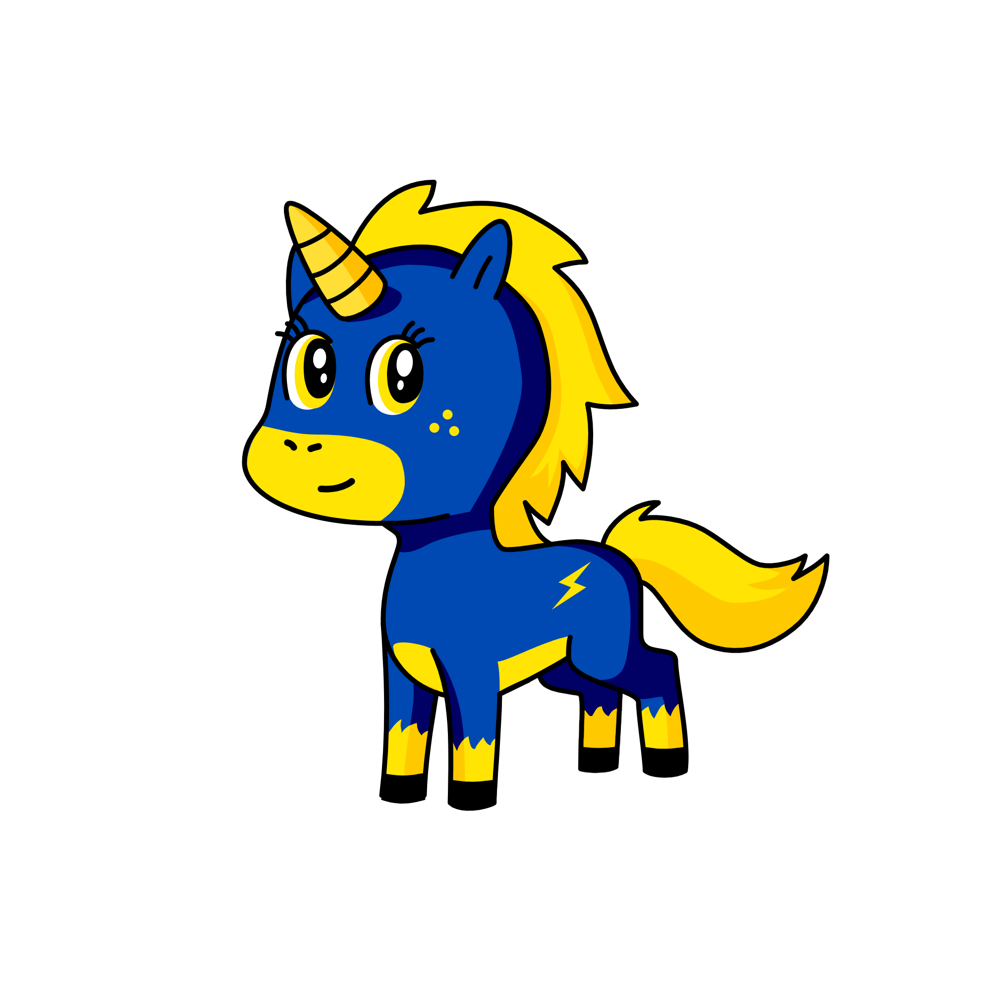 lightening, the unicorn