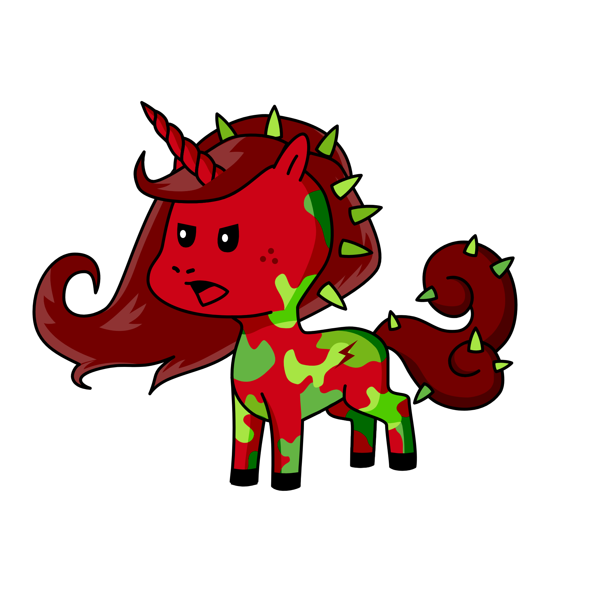 Anger, the unicorn