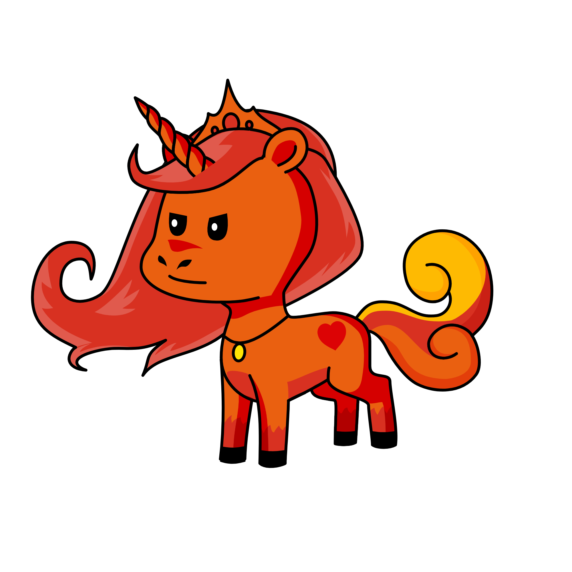 Flare, the unicorn