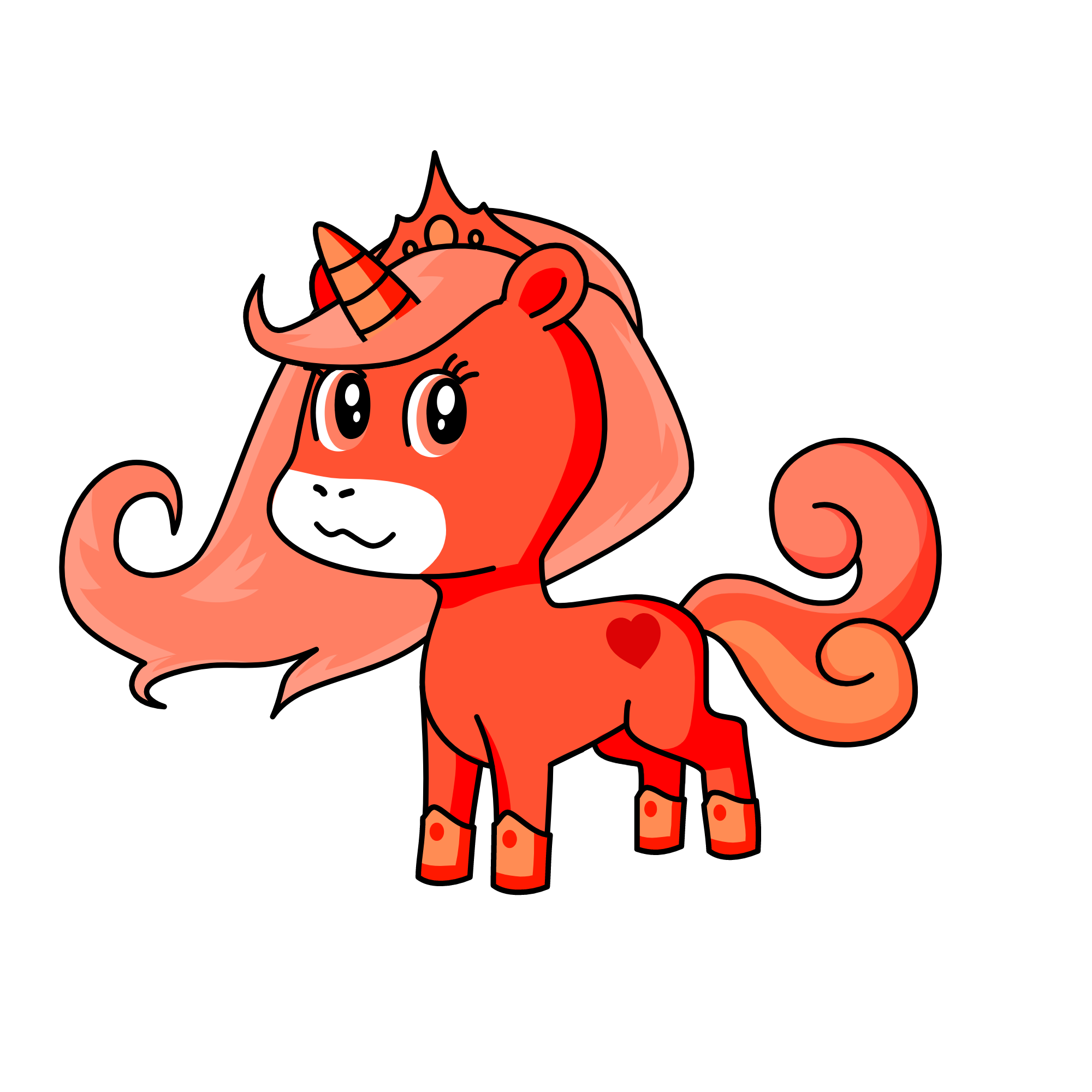 UniMoranguinho, the unicorn