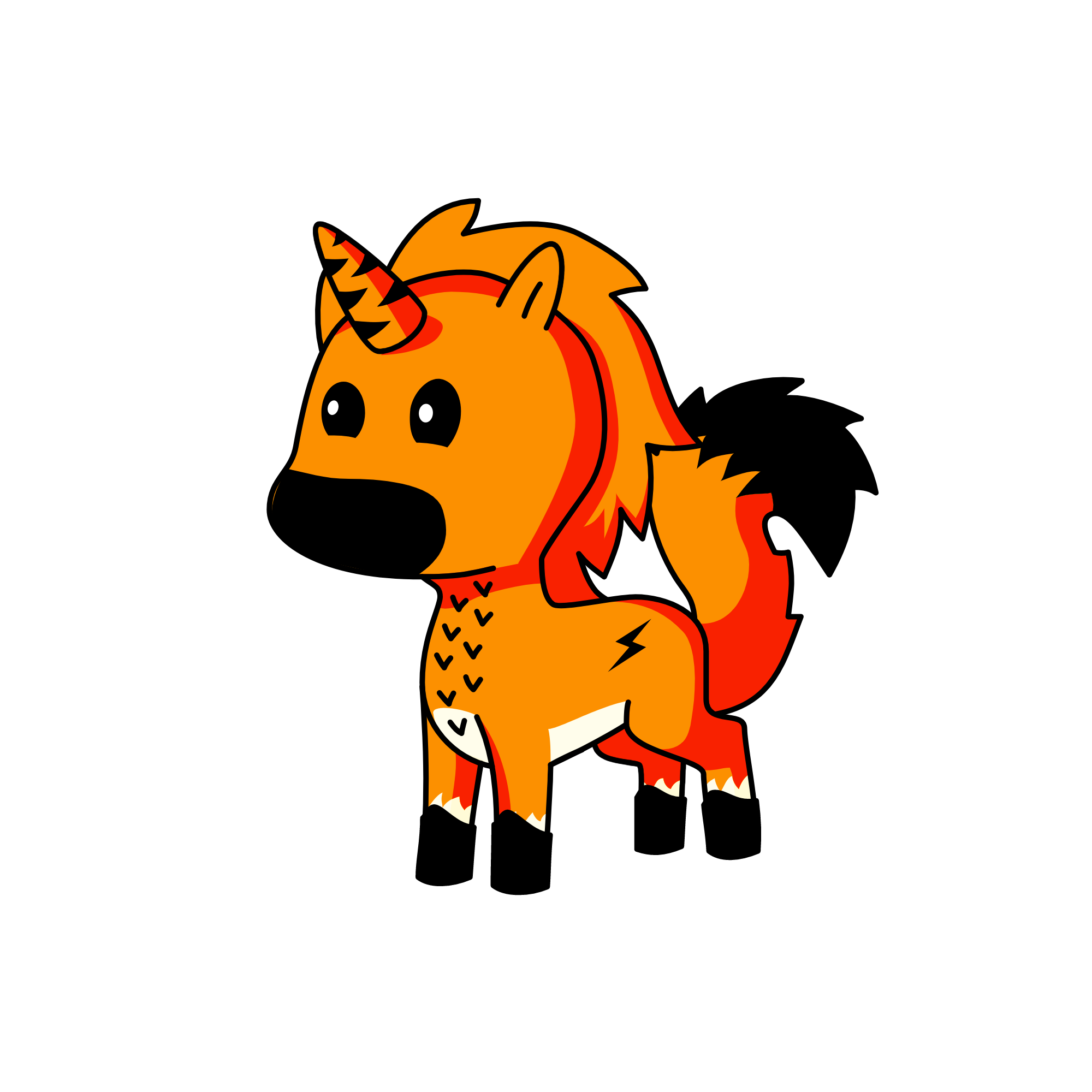 Foxy, the unicorn