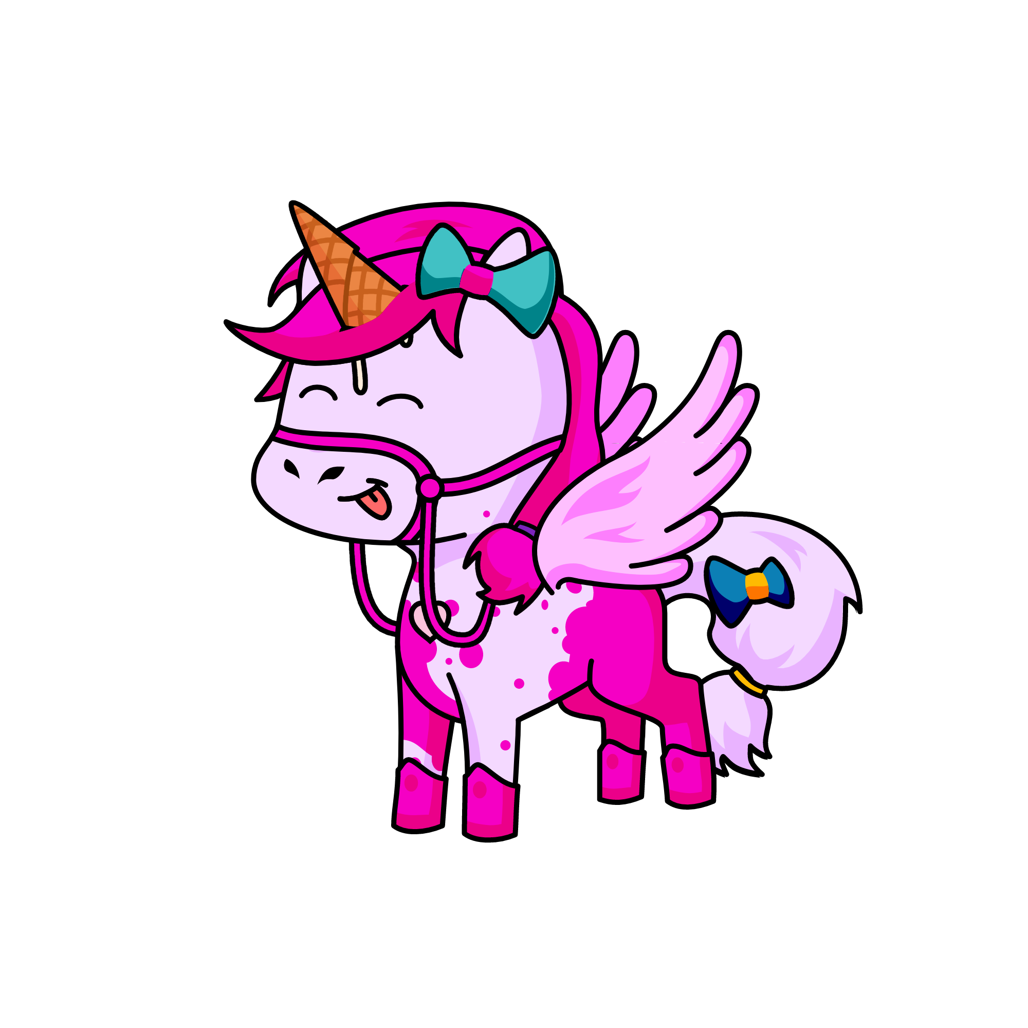 Ice cream, the unicorn