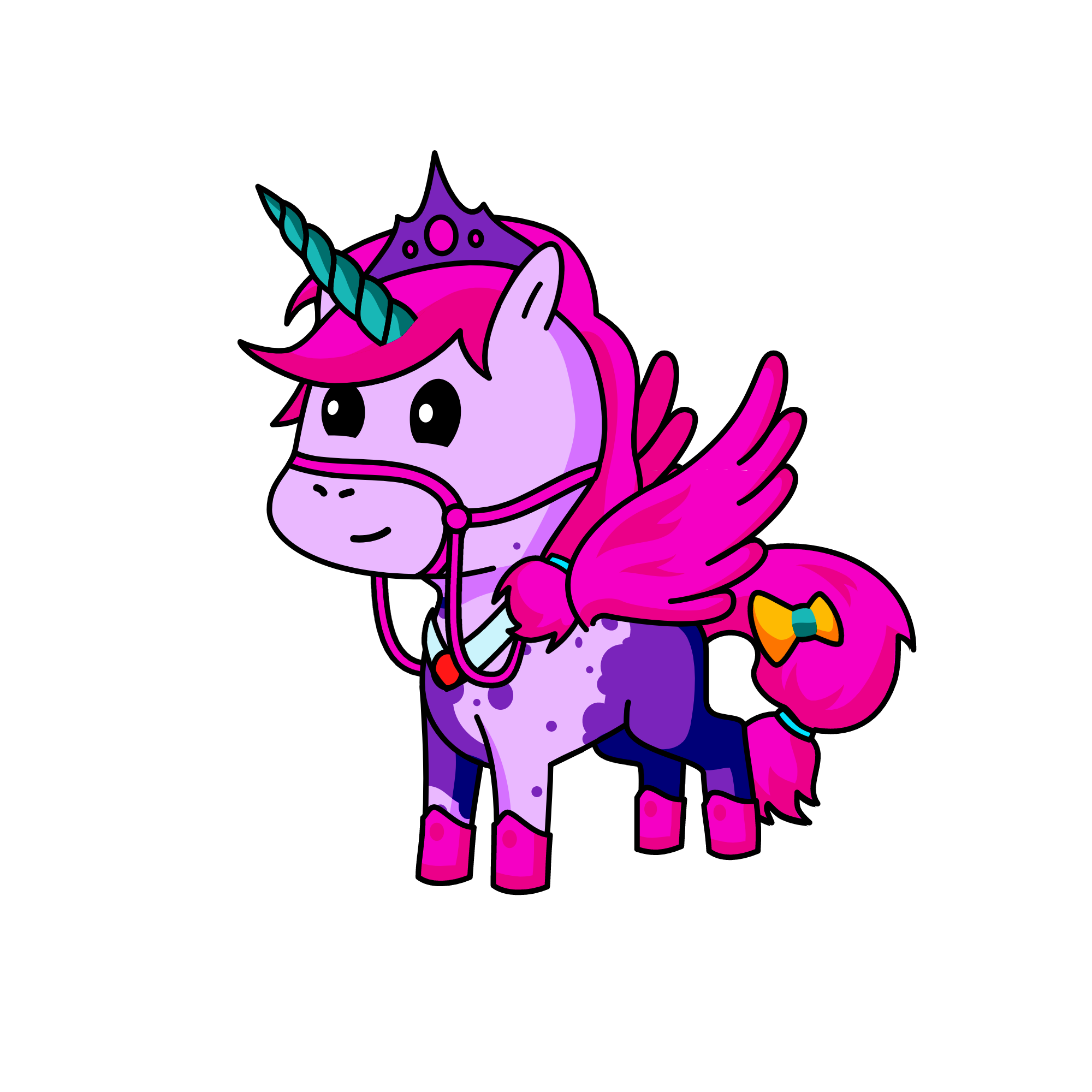 candy, the unicorn