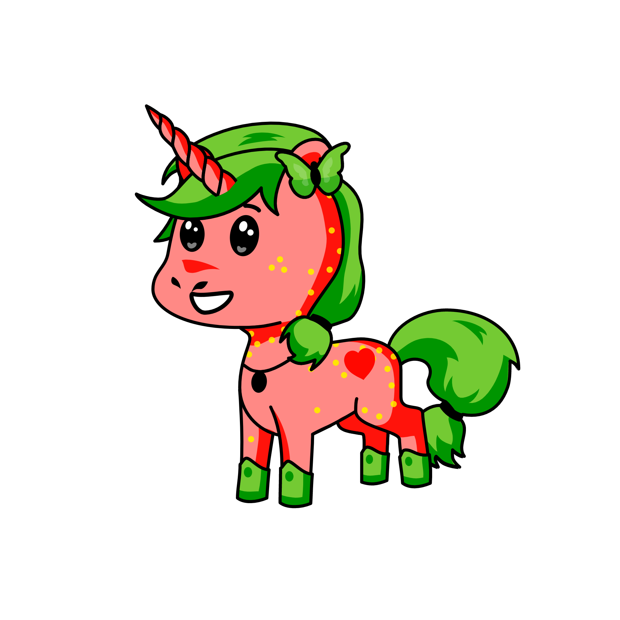 🍓Strawberry Burst, the unicorn