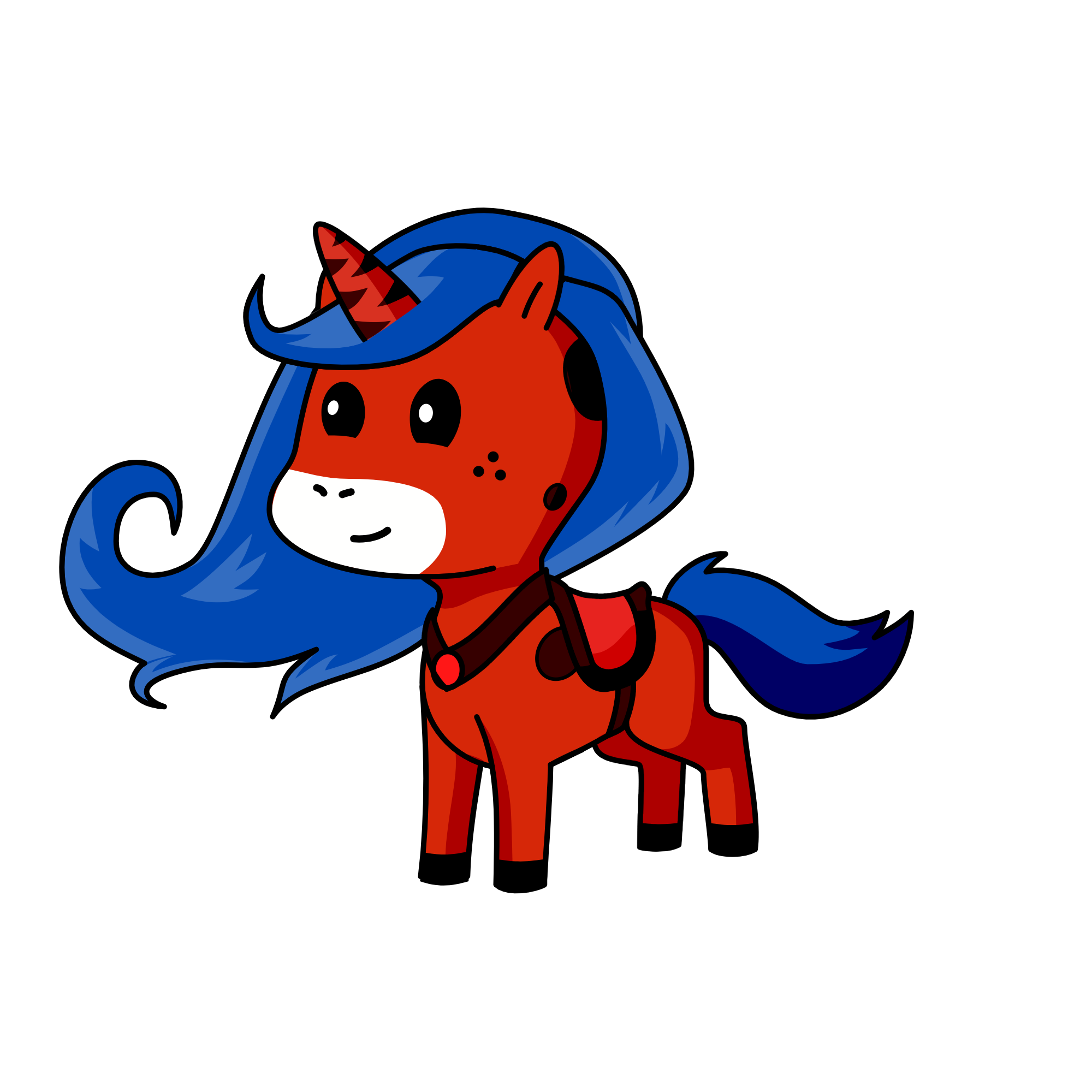 Ladybug, the unicorn